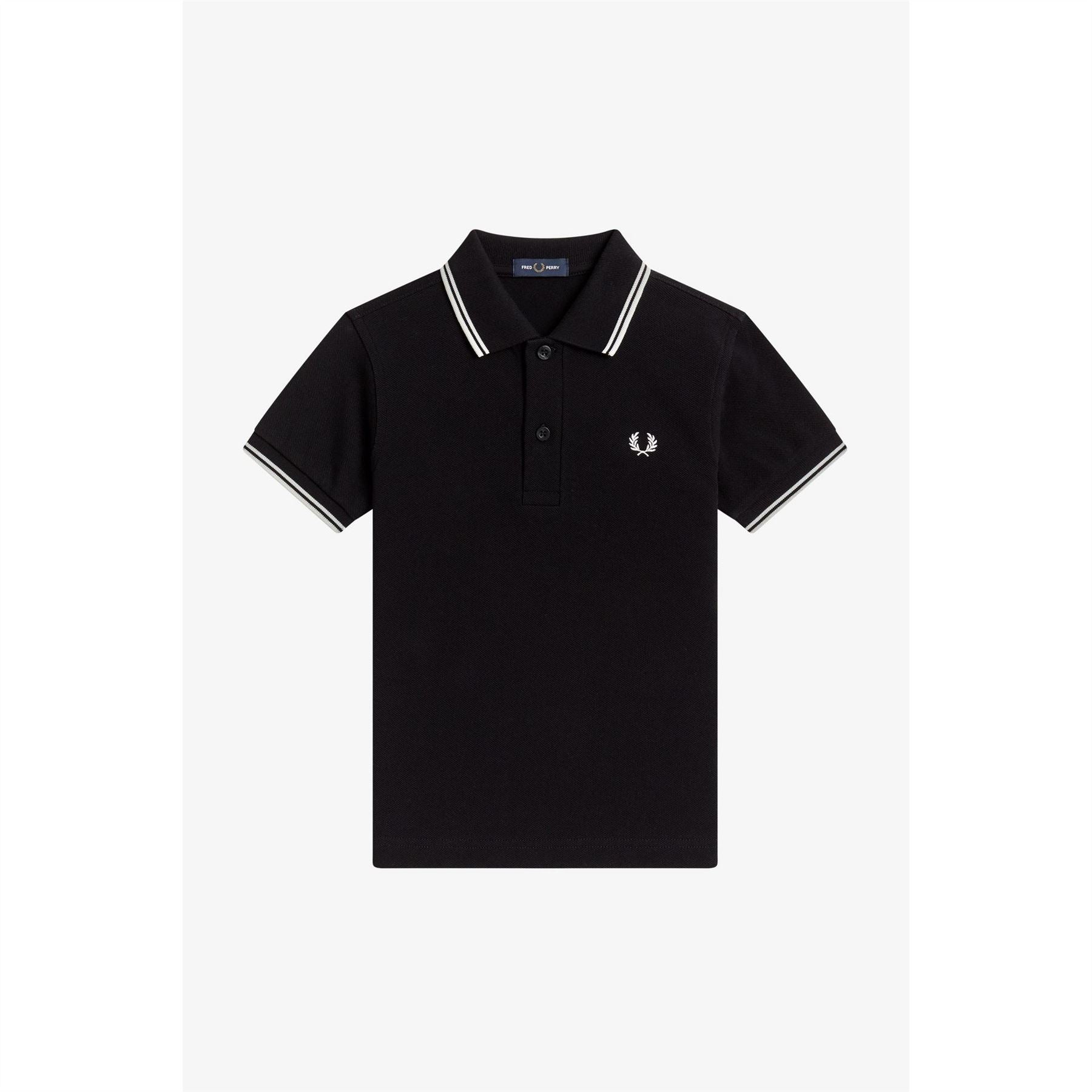 Fred Perry Boys Twin Tipped Polo Shirt