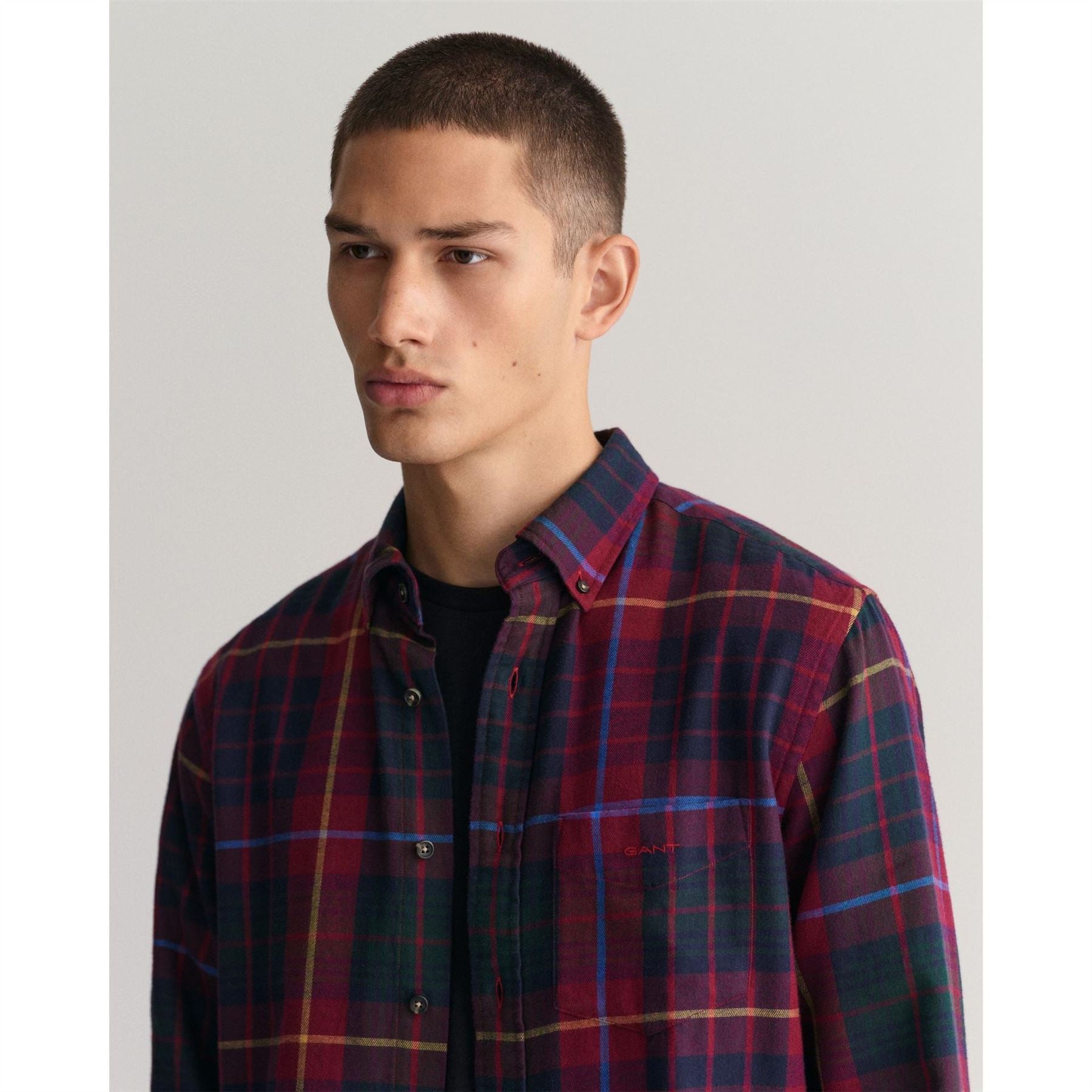 Gant Fit Plaid Flannel Checked Shirt