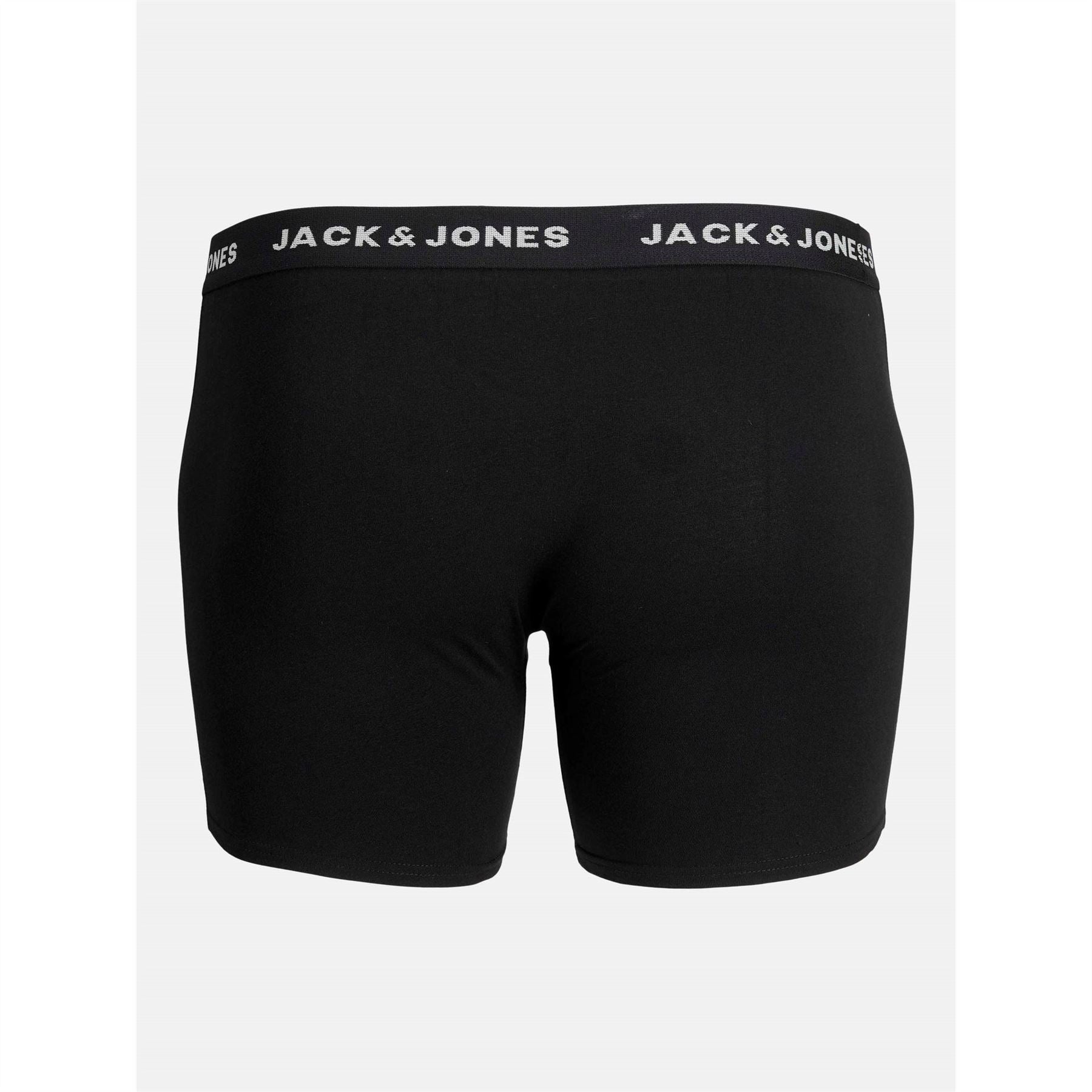 Jack and Jones Mens Pack  Basic Trunks Plus Size
