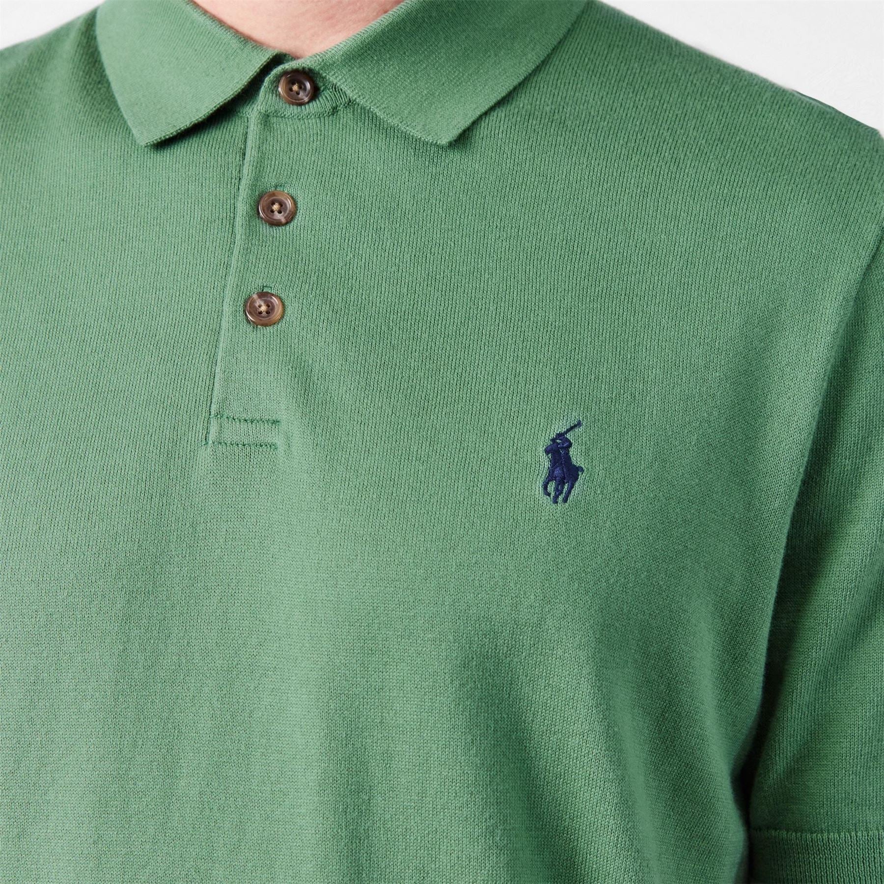 Polo Ralph Lauren Knitted Short Sleeve Polo Shirt