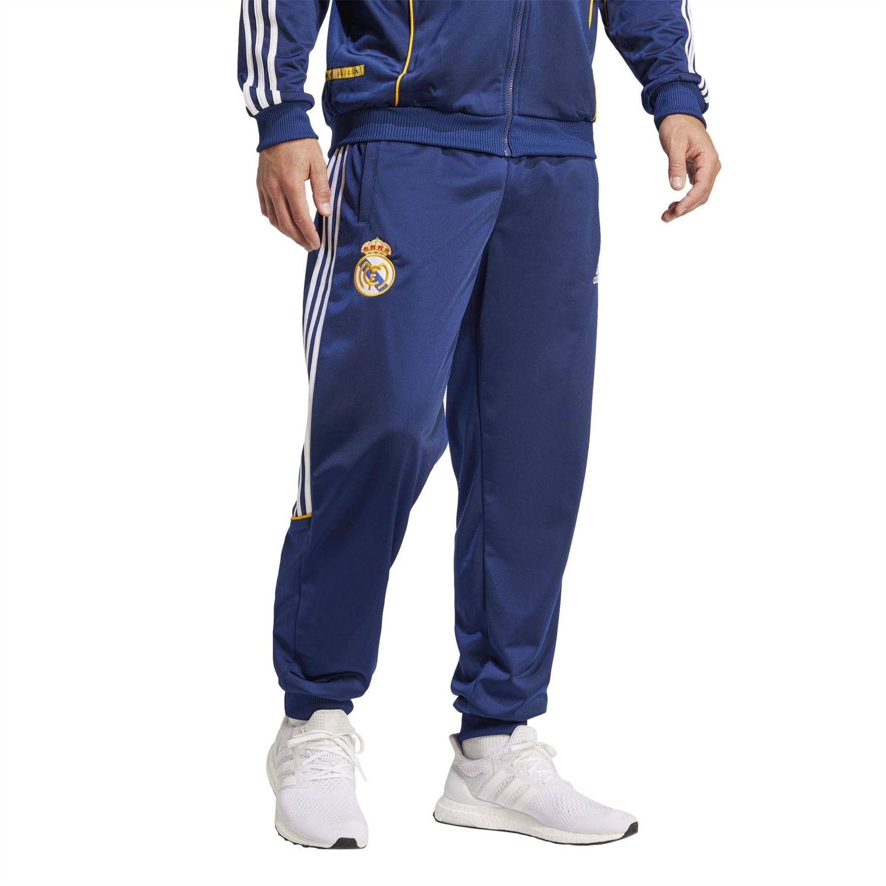 adidas adidas Real Madrid Retro Tracksuit Bottoms 99 00