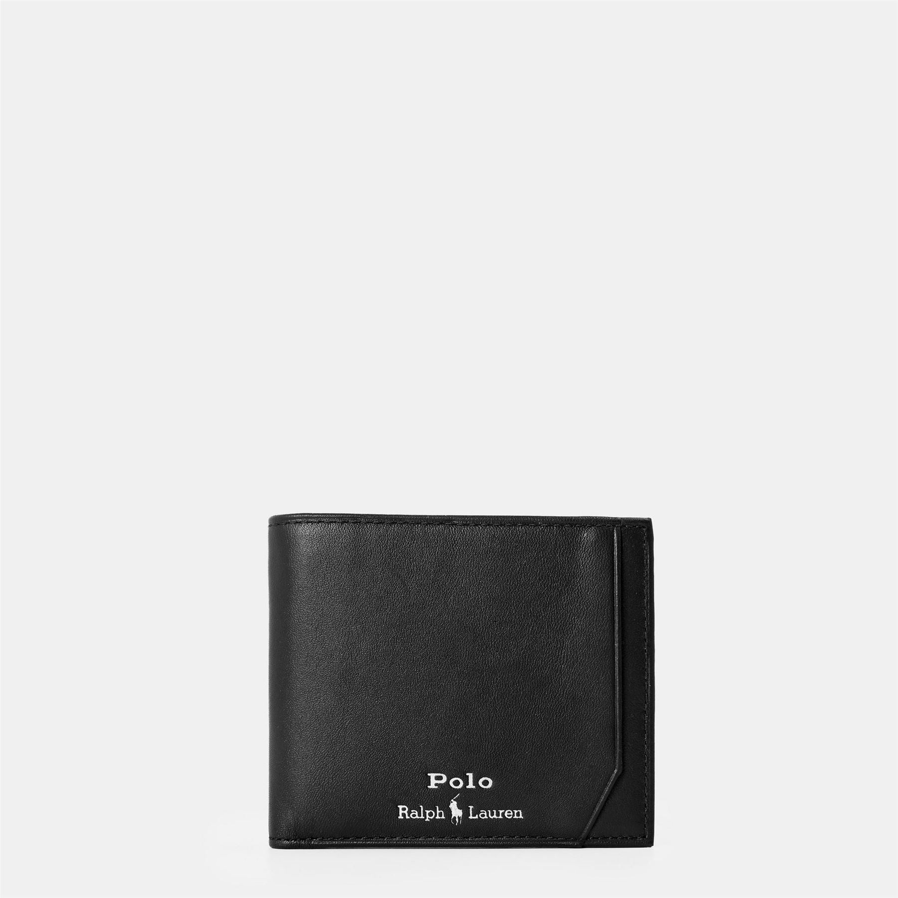 Polo Ralph Lauren Rectangle Shape Billfold Wallet with Embossed Logo