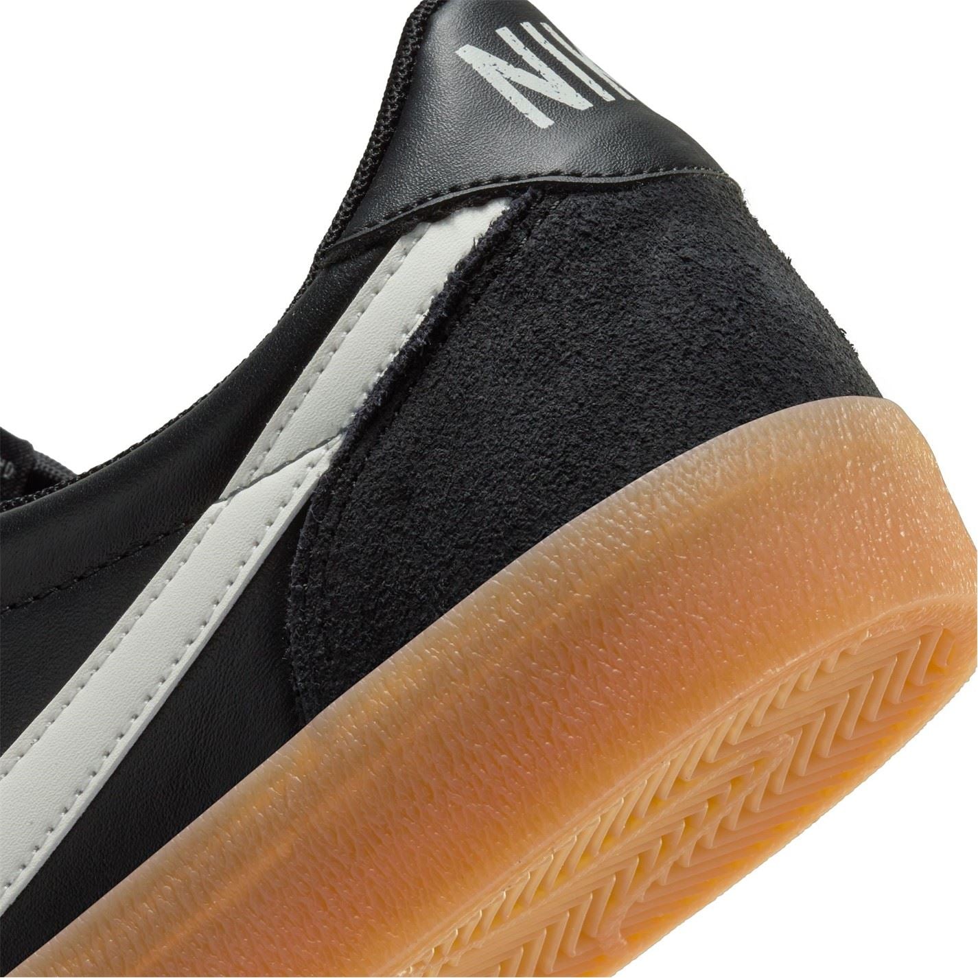 Nike Leather Low Top Flat Heel Sneakers