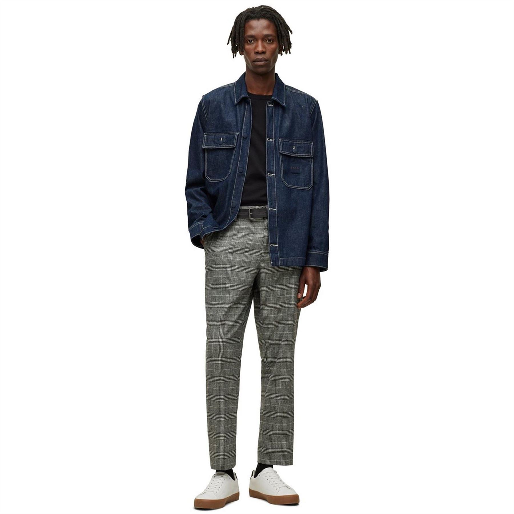 Boss Leno Knit Jumper, Soft Virgin Wool