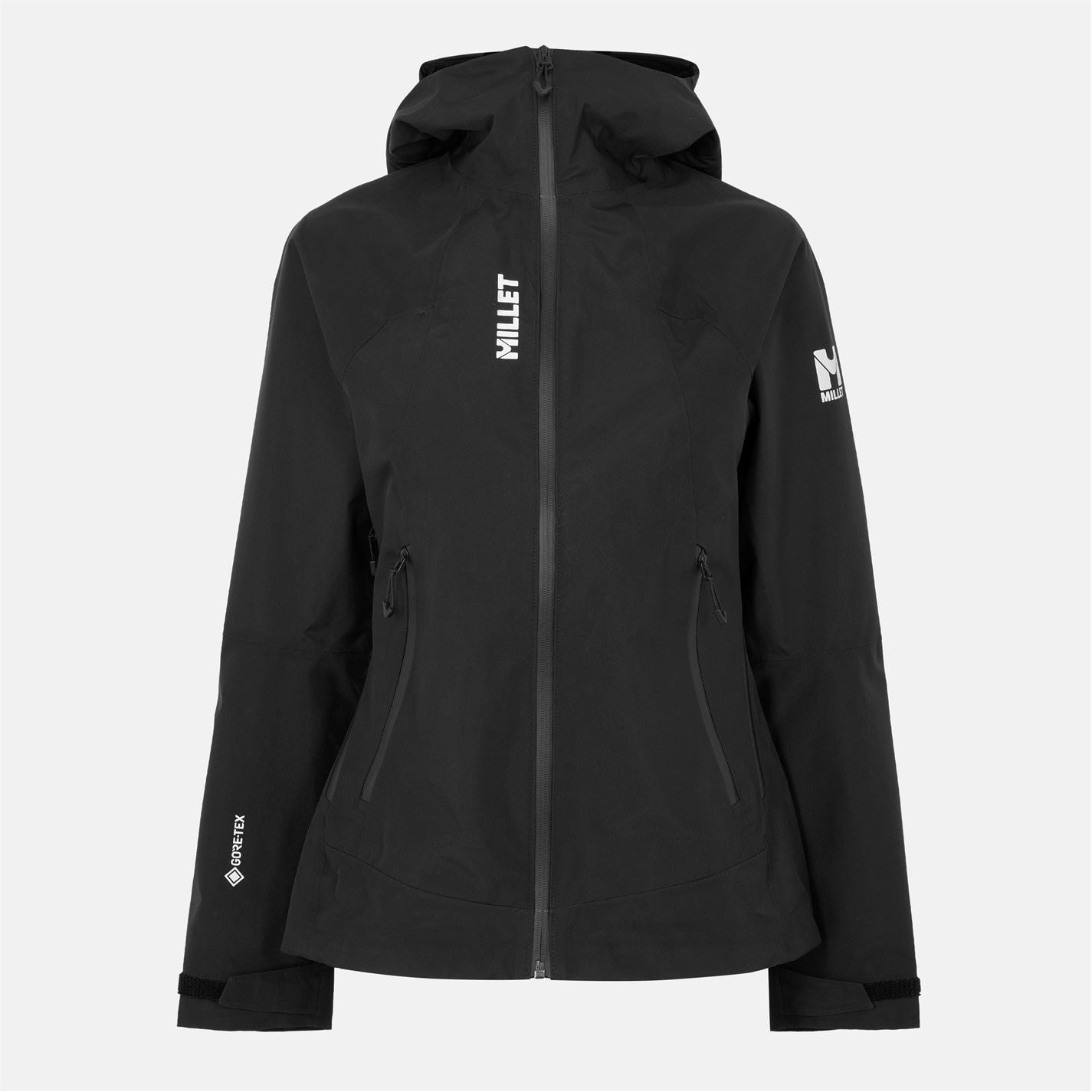 Millet Seneca Hooded Solid Patterned Rain Jacket