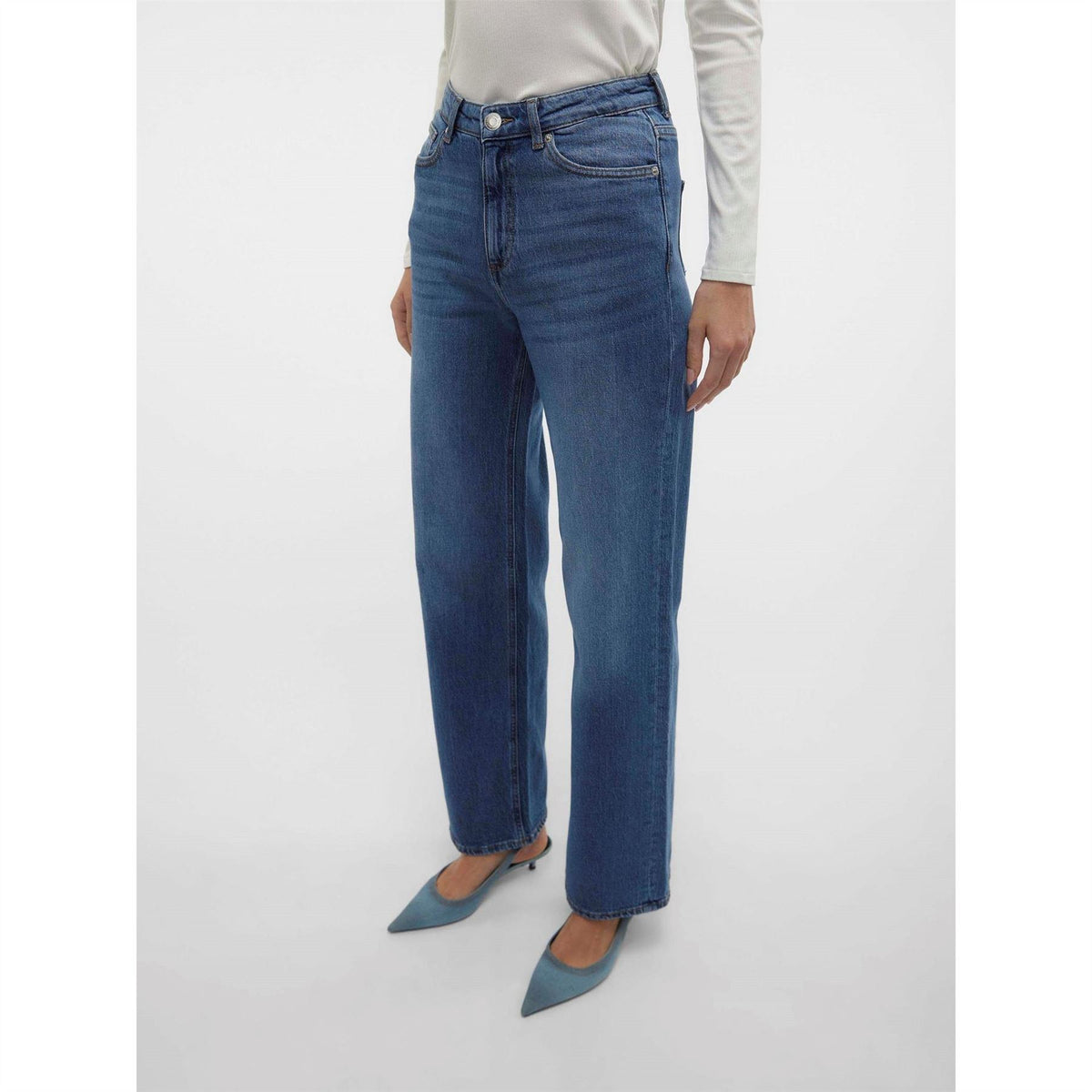 Vero Moda Ra380 Wide Leg Jeans