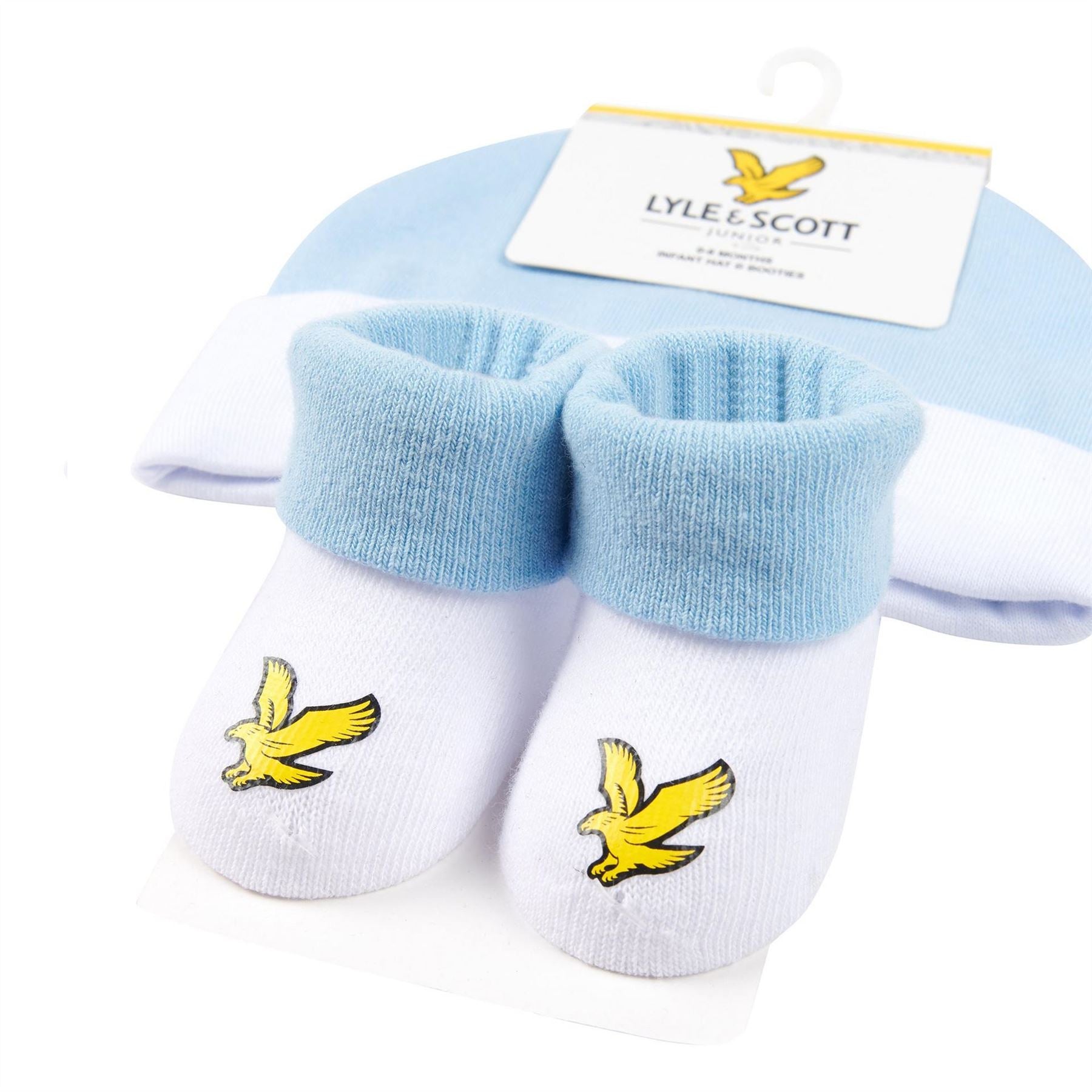 Lyle and Scott Eagle Badge Baby Bib