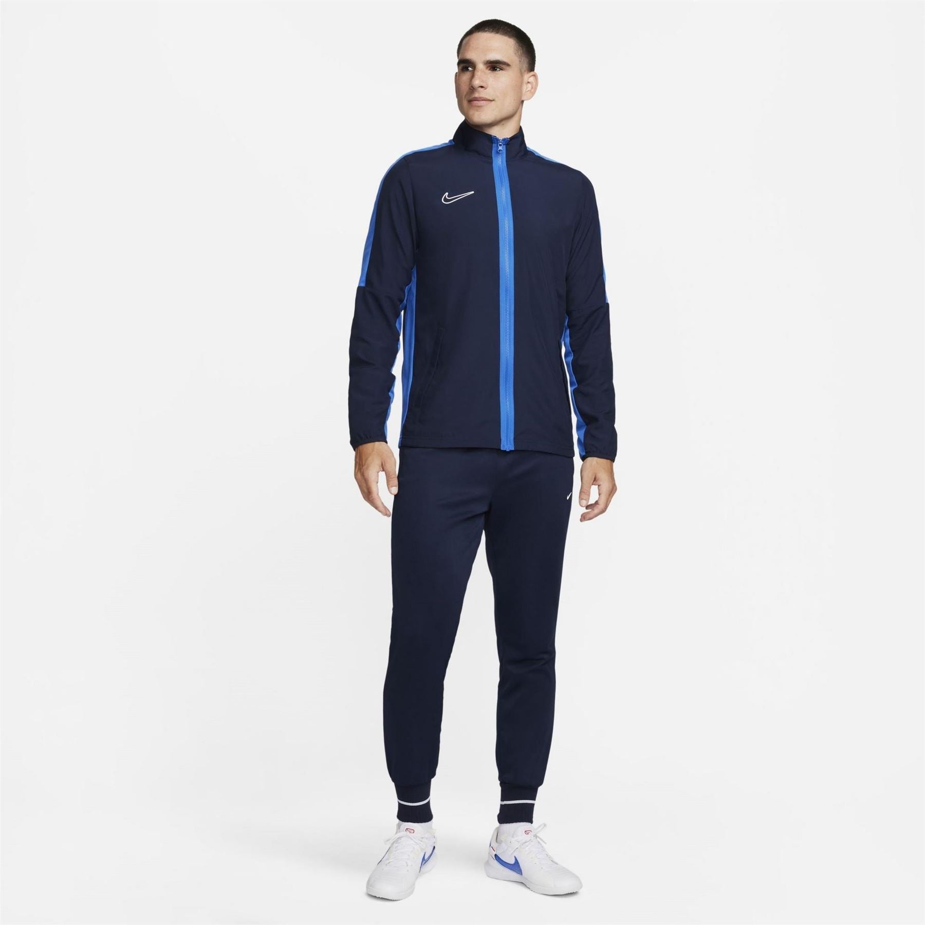 Nike High Neck Ribbed Cuff Track Jacket