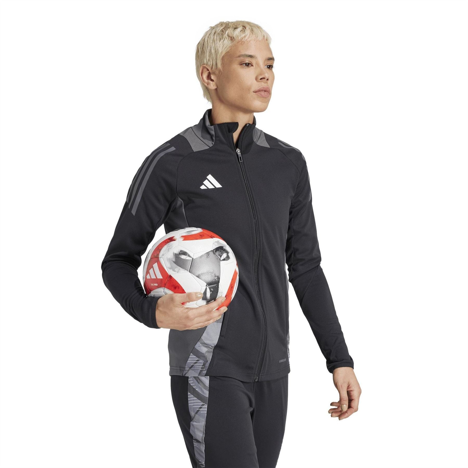 adidas Tiro24 Funnel Neck Raglan Sleeve Athletic Top