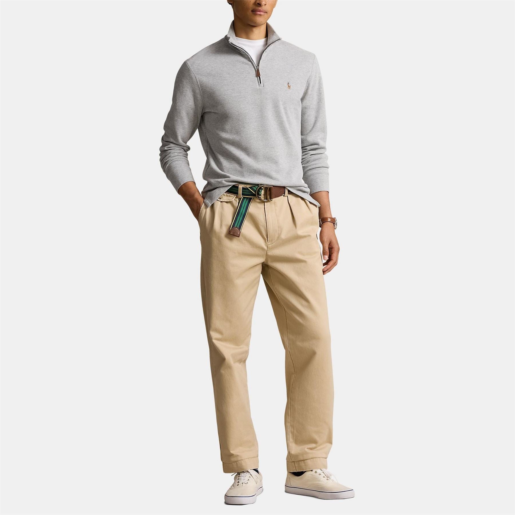 Polo Ralph Lauren Fleece Quarter Zip Sweater