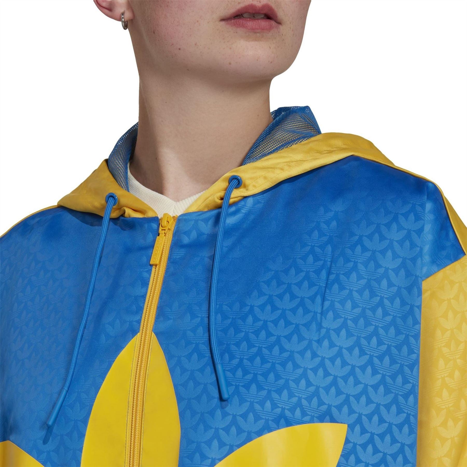 adidas Originals Womens 70s Colourblock Windbreaker