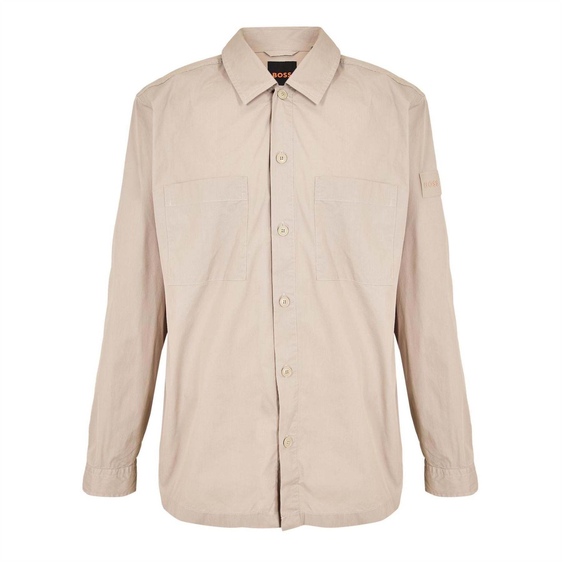 Boss Long Sleeve Plain Shirt