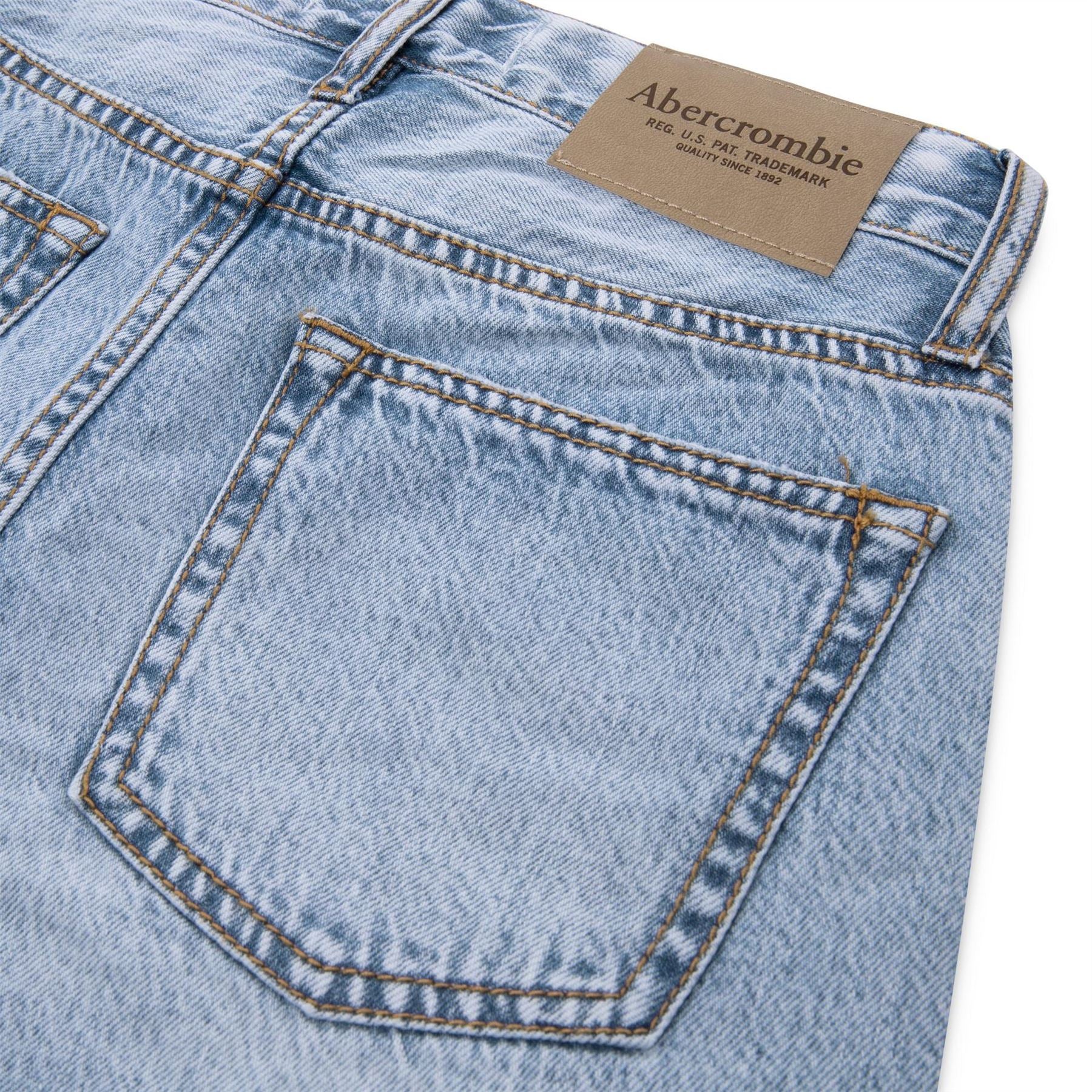Abercrombie and Fitch And F Denim Short Jn62