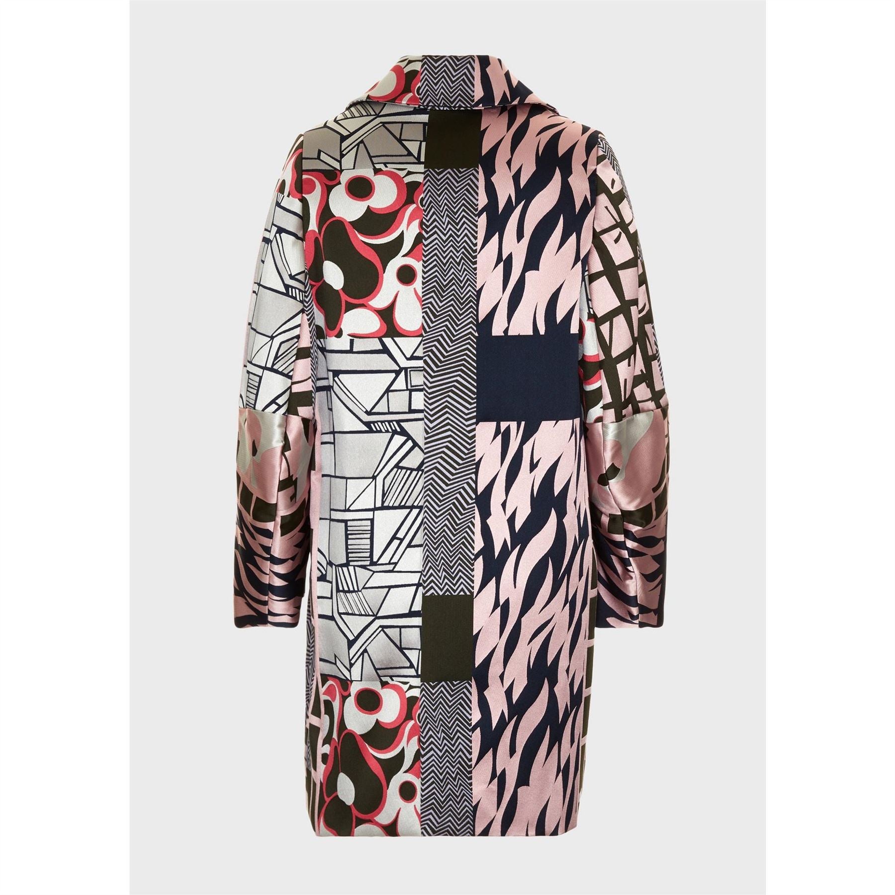 Emporio Armani Khaki Trench Coat Relaxed Fit