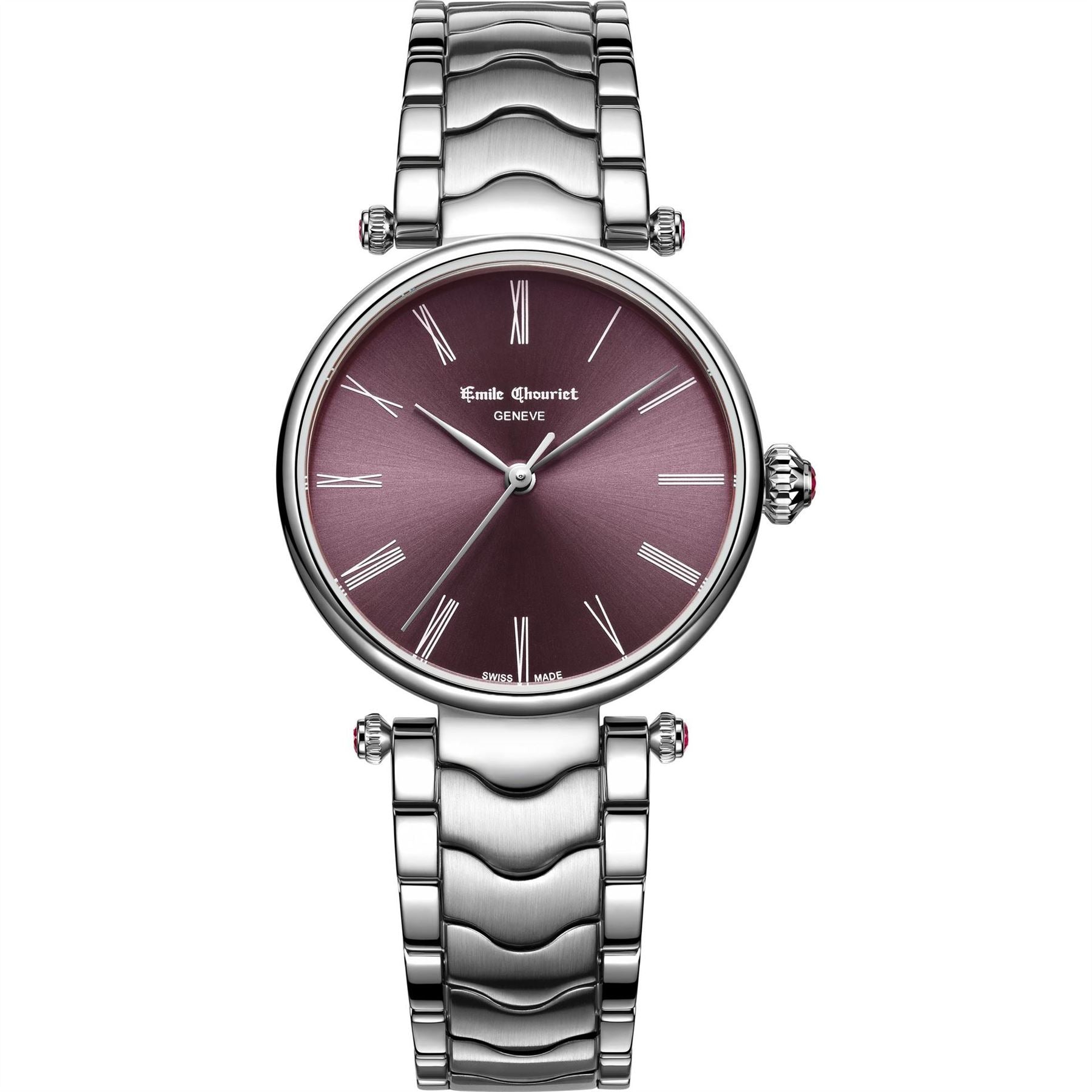 Emile Chouriet Stainless Steel Luxury Analogue Watch