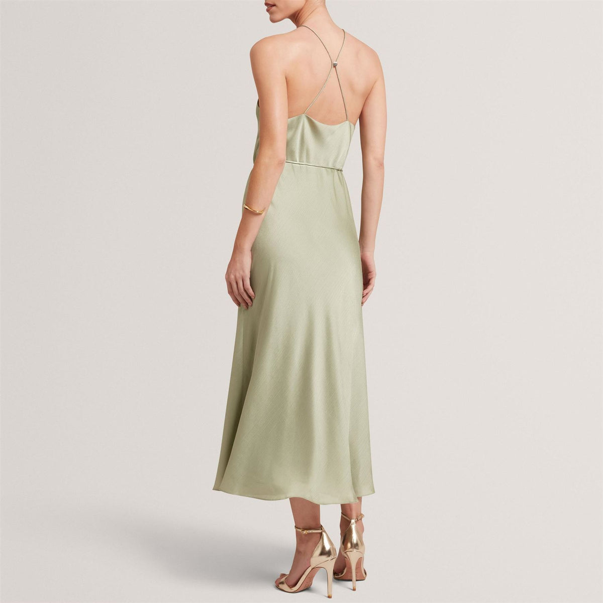 Ted Baker Baker Halter Neck Midi Dress