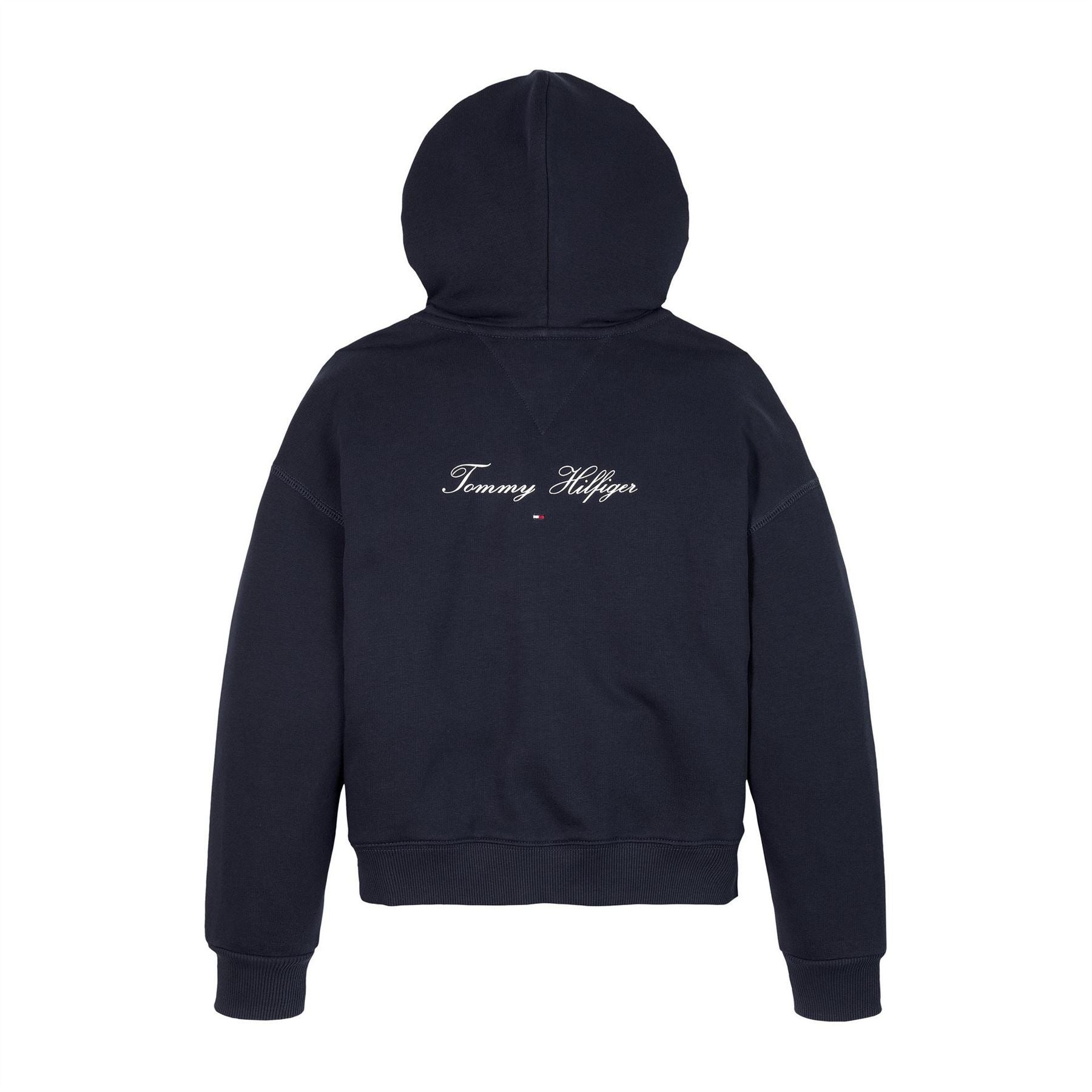 Tommy Hilfiger Hooded Ribbed Cuff Sweat Jacket
