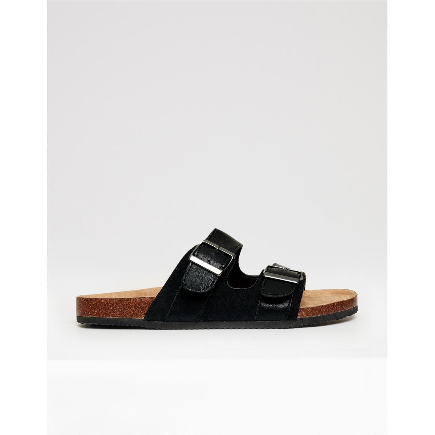 Threadbare Atticus Open Toe Slide Sandals
