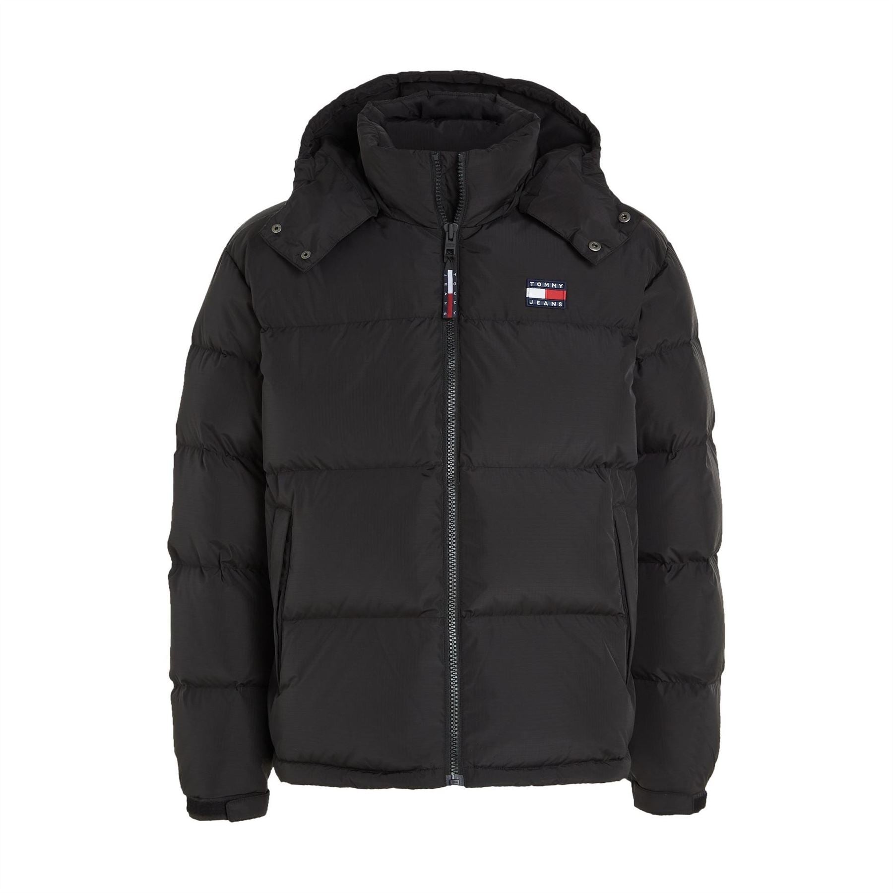 Tommy Jeans Colour-Blocked Alaska Puffer Relaxed Fit Jacket