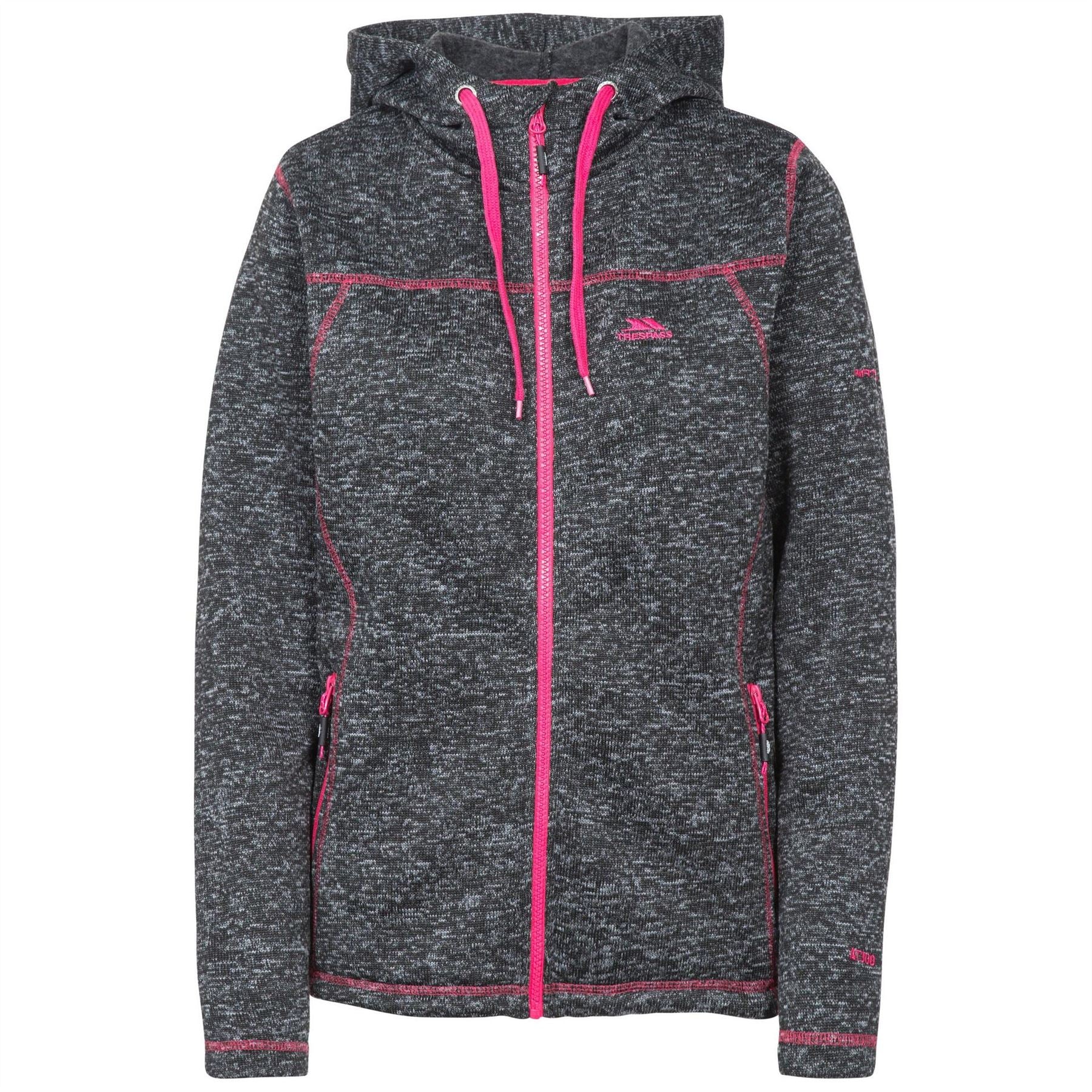 Trespass Odelia Hooded Neck Long Sleeve Sweatshirt