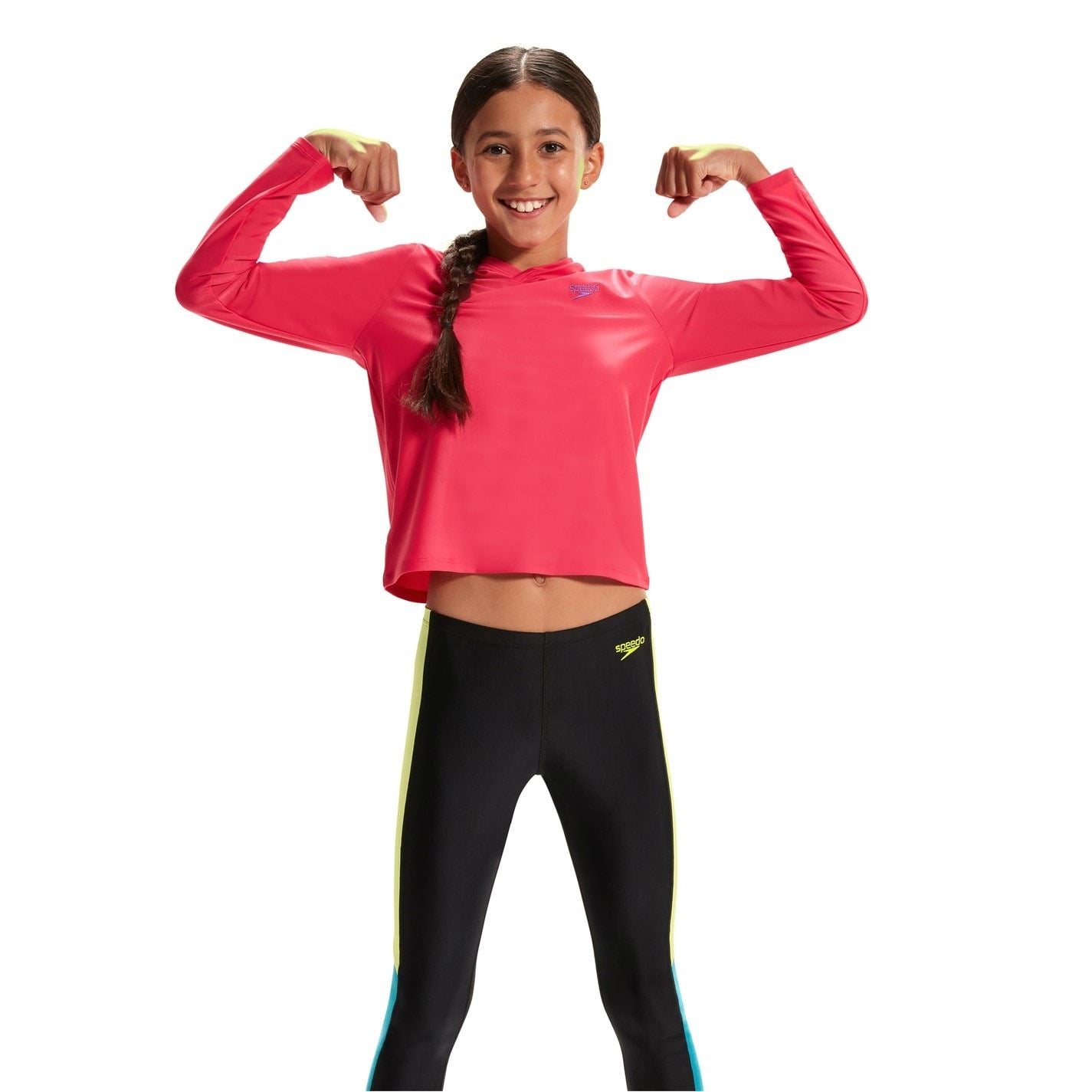 Speedo Cropped Hooded Regular Fit T-Shirt