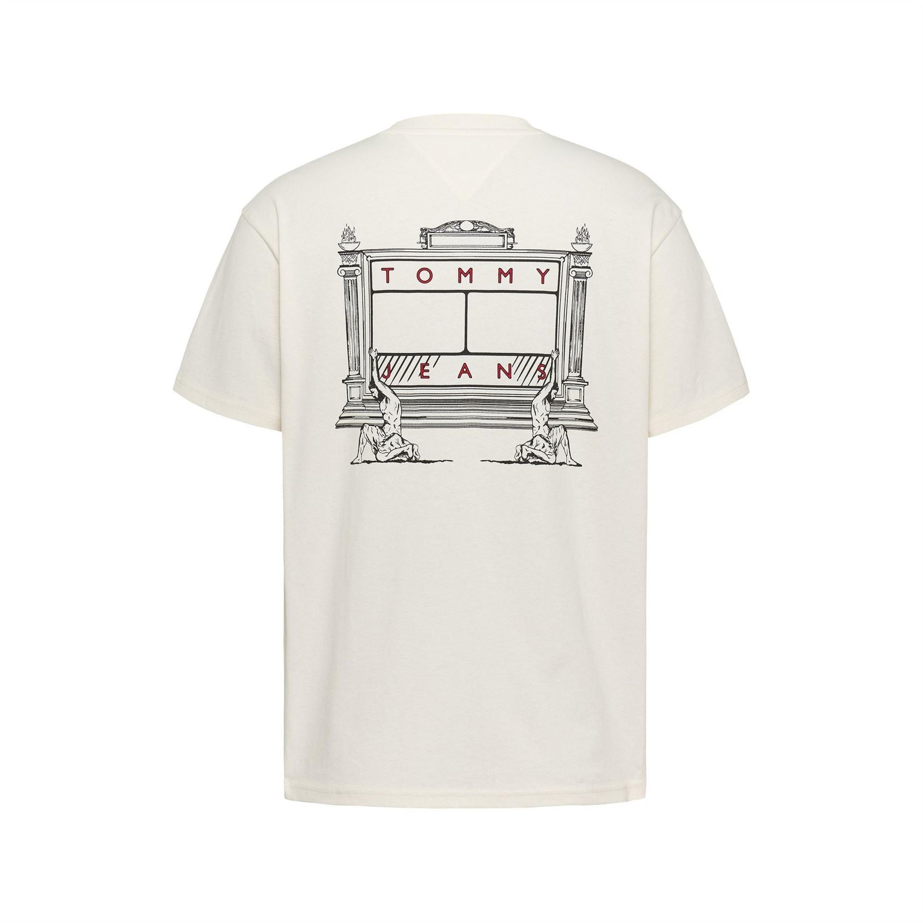 Tommy Jeans Regular Fit Novelty Crew Neck T-Shirt