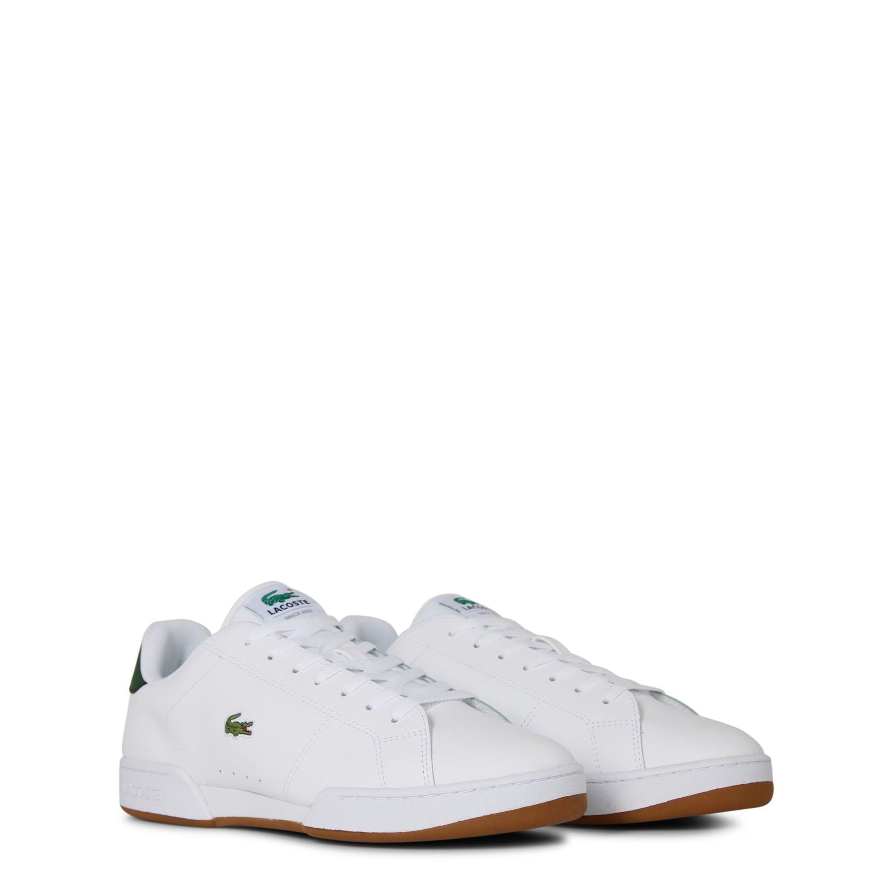 Lacoste Carnaby Cup Low Top Crocodile Print Sneakers