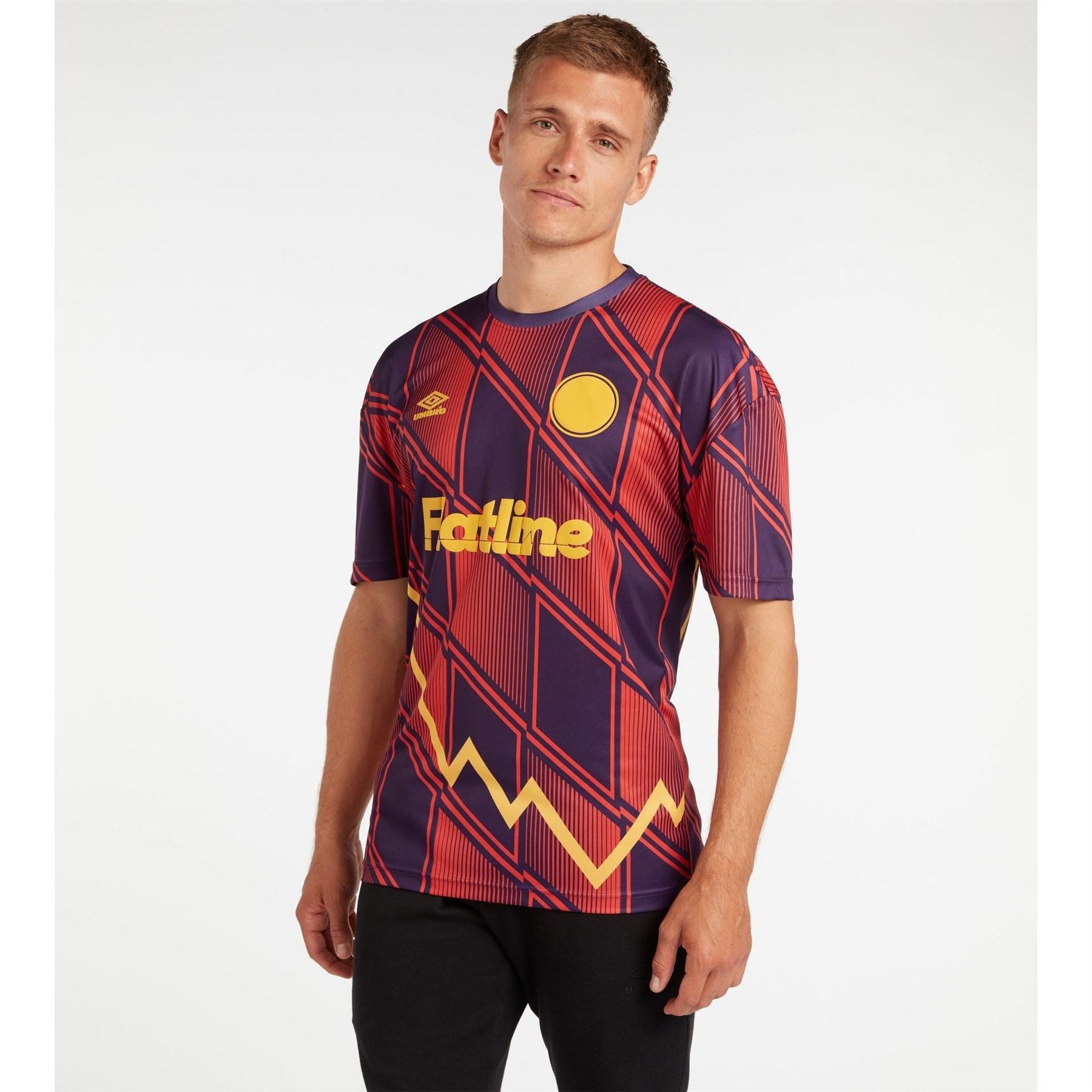 Umbro Flatline Short Sleeve Performance T Shirt