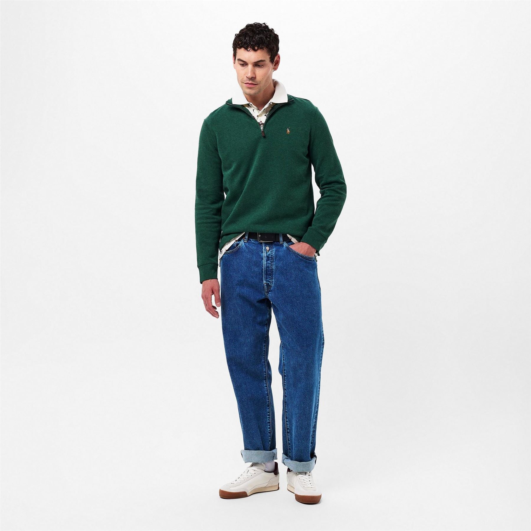Polo Ralph Lauren Fleece Quarter Zip Sweater