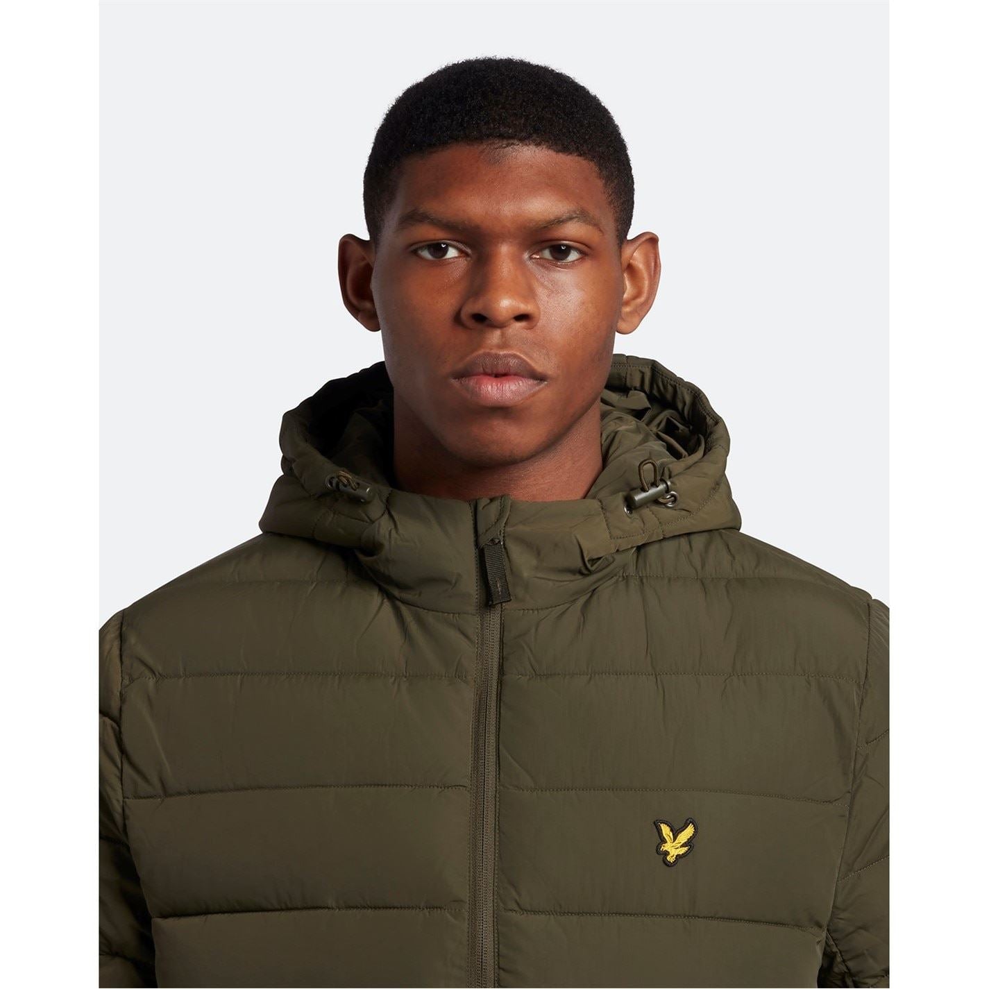 Lyle and Scott Lw Hooded Relaxed Fit Puffer Jacket