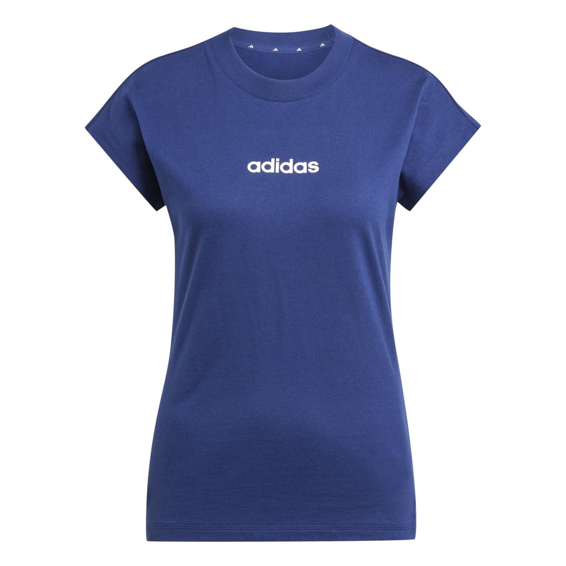 adidas Womens Essentials Linear Cotton T-Shirt