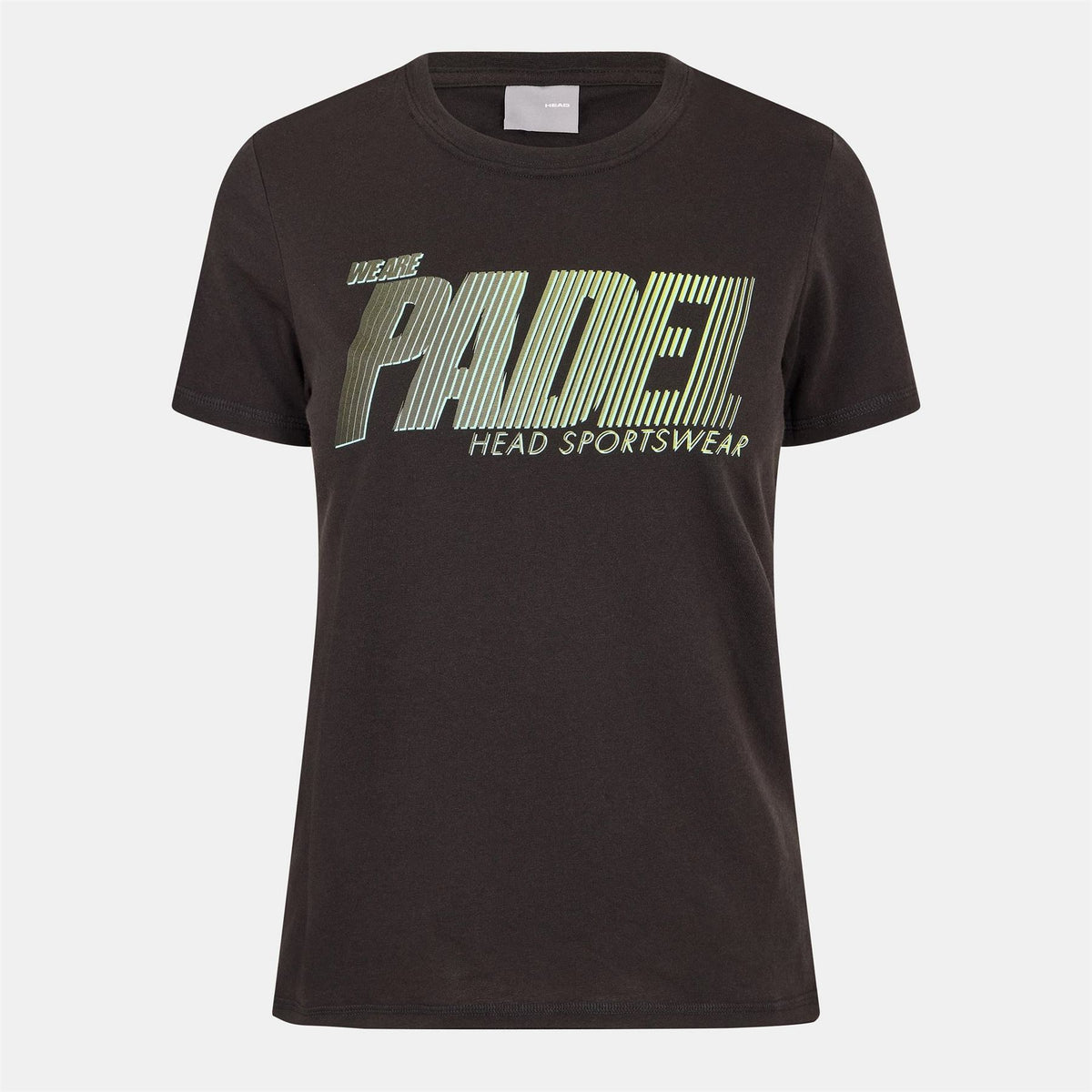 HEAD Padel Printed Logo Crew Neck Short Sleeve T-Shirt