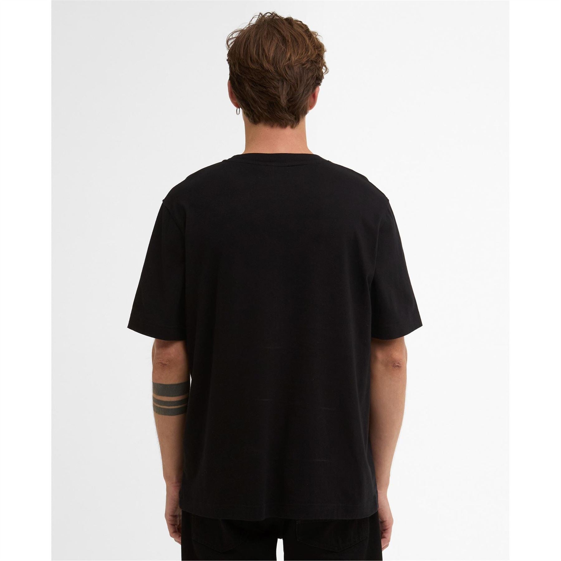 Barbour International Cowl Motorbike Graphic T-Shirt