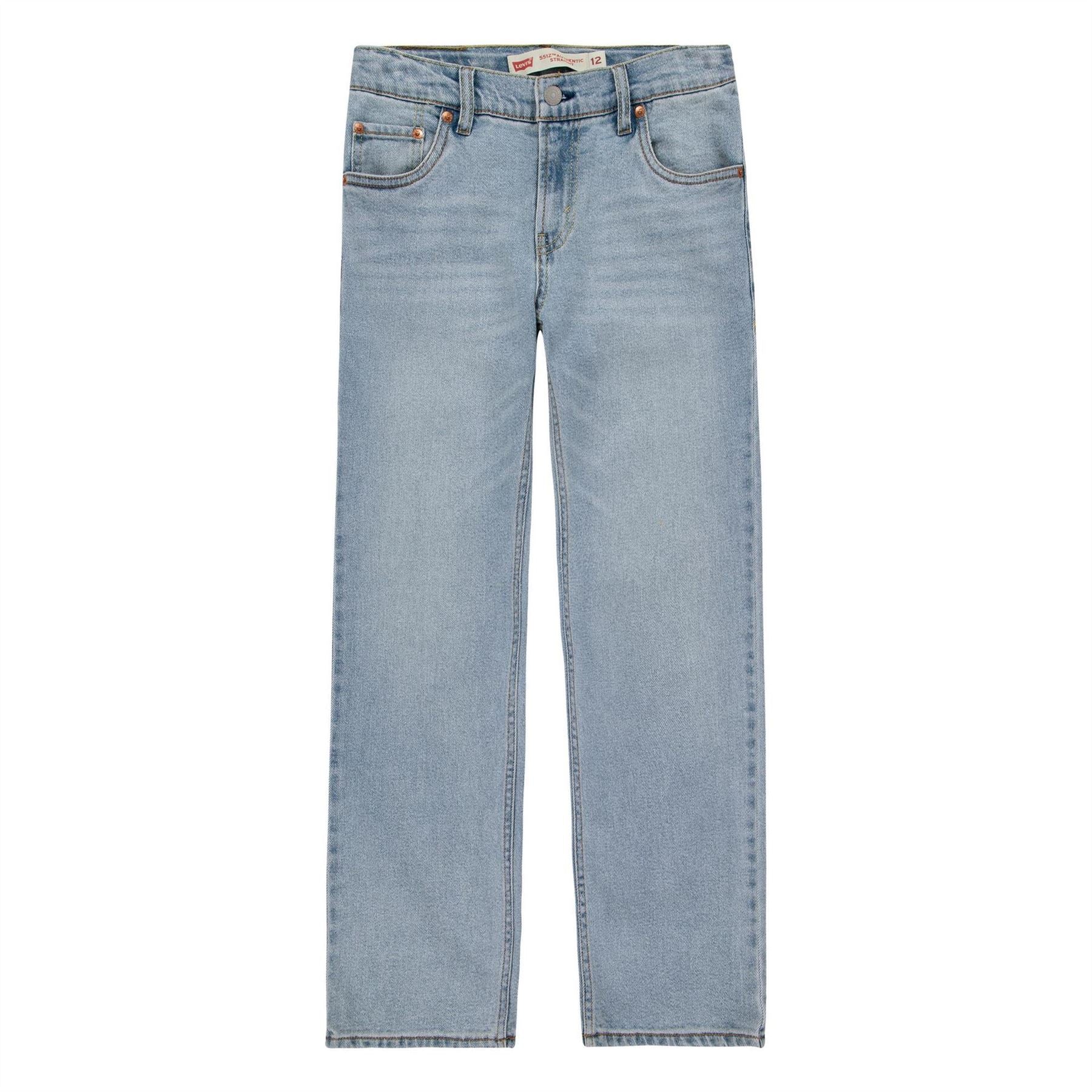 Levis Five Pocket Straight Leg Jeans