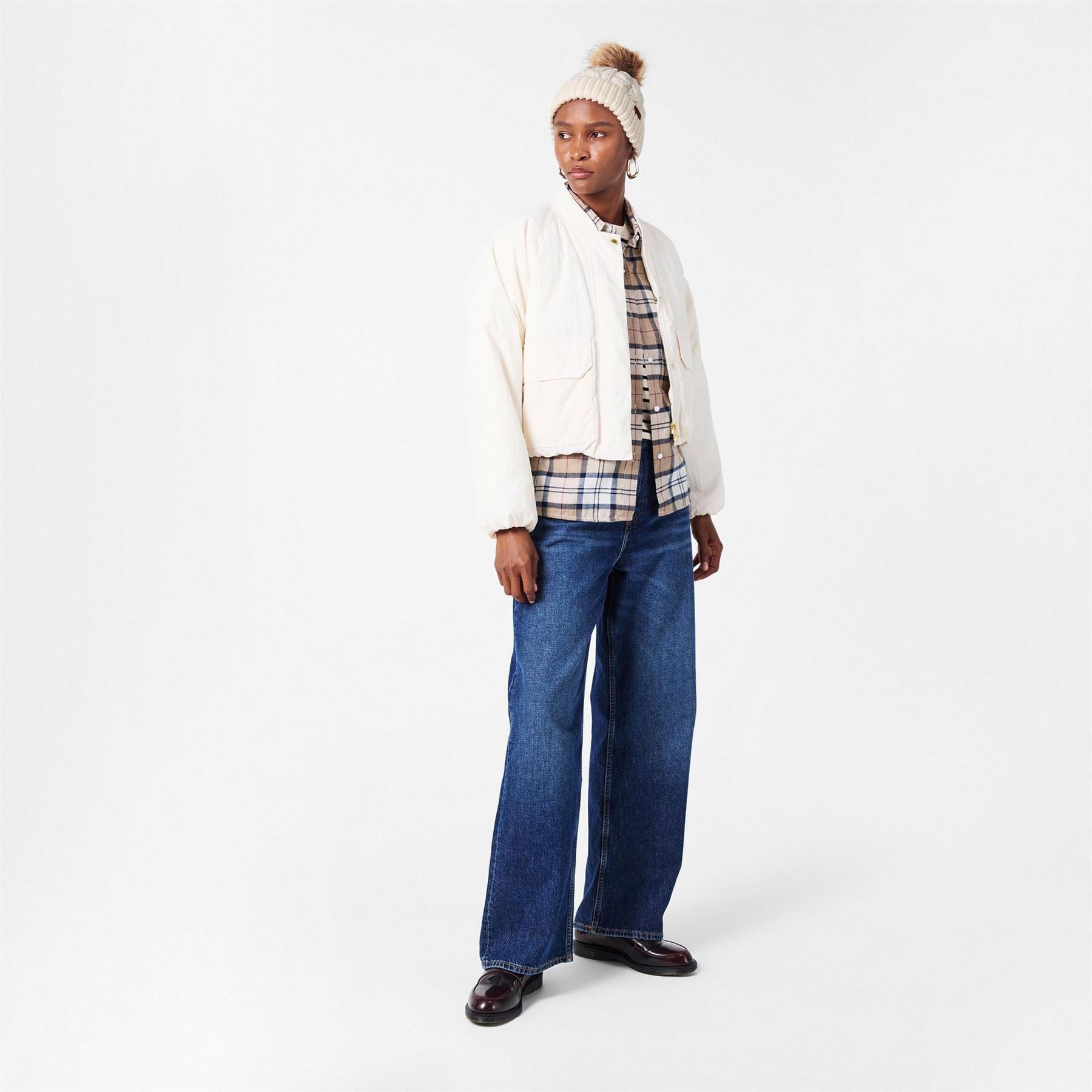 Barbour Cable Knit Beanie