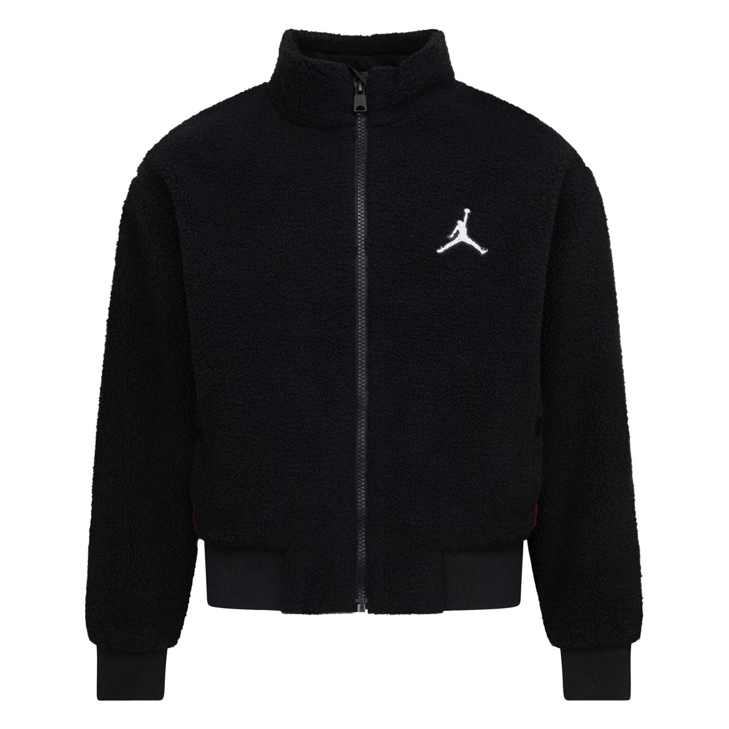 Air Jordan Hooded Bomber Sherpajacket Short Jacket