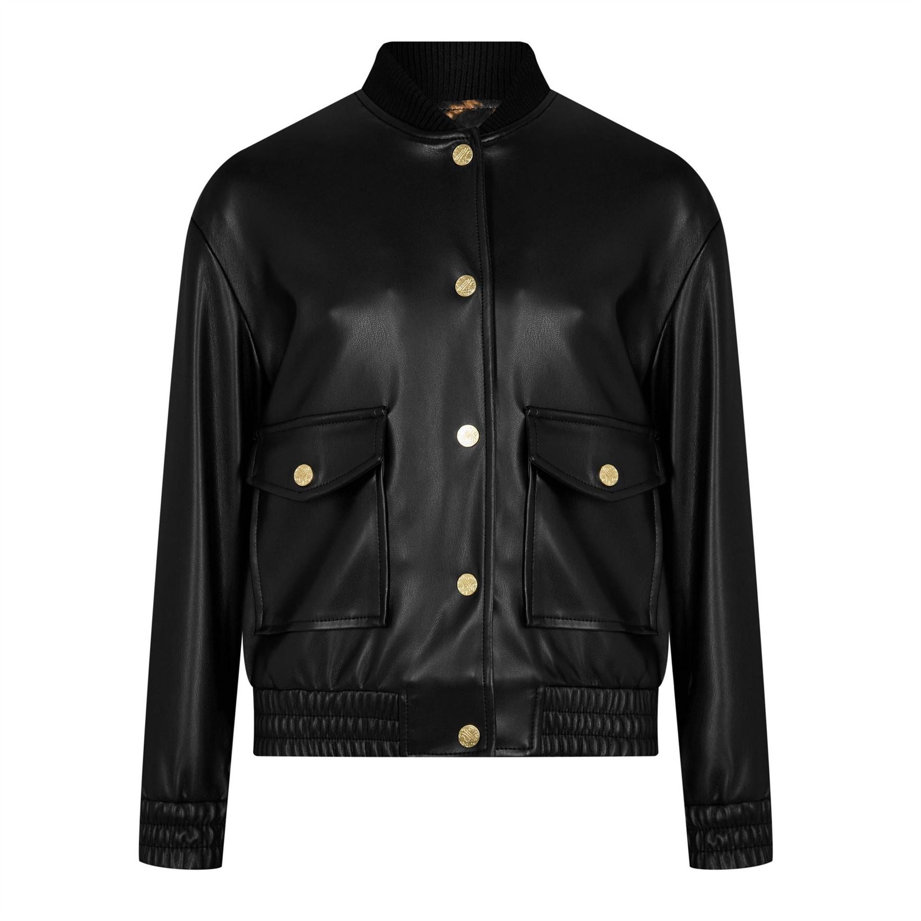 Biba Girls Pu Bomber Jacket