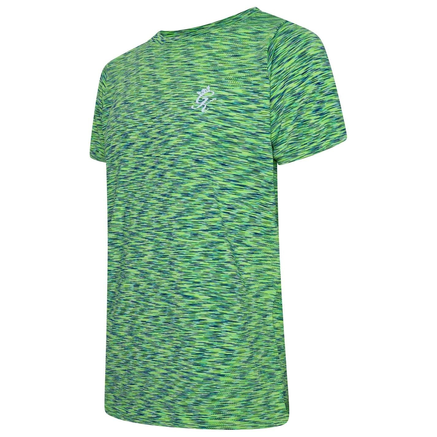 Gym King Space Dye Regular Fit Crew Neck T-Shirt