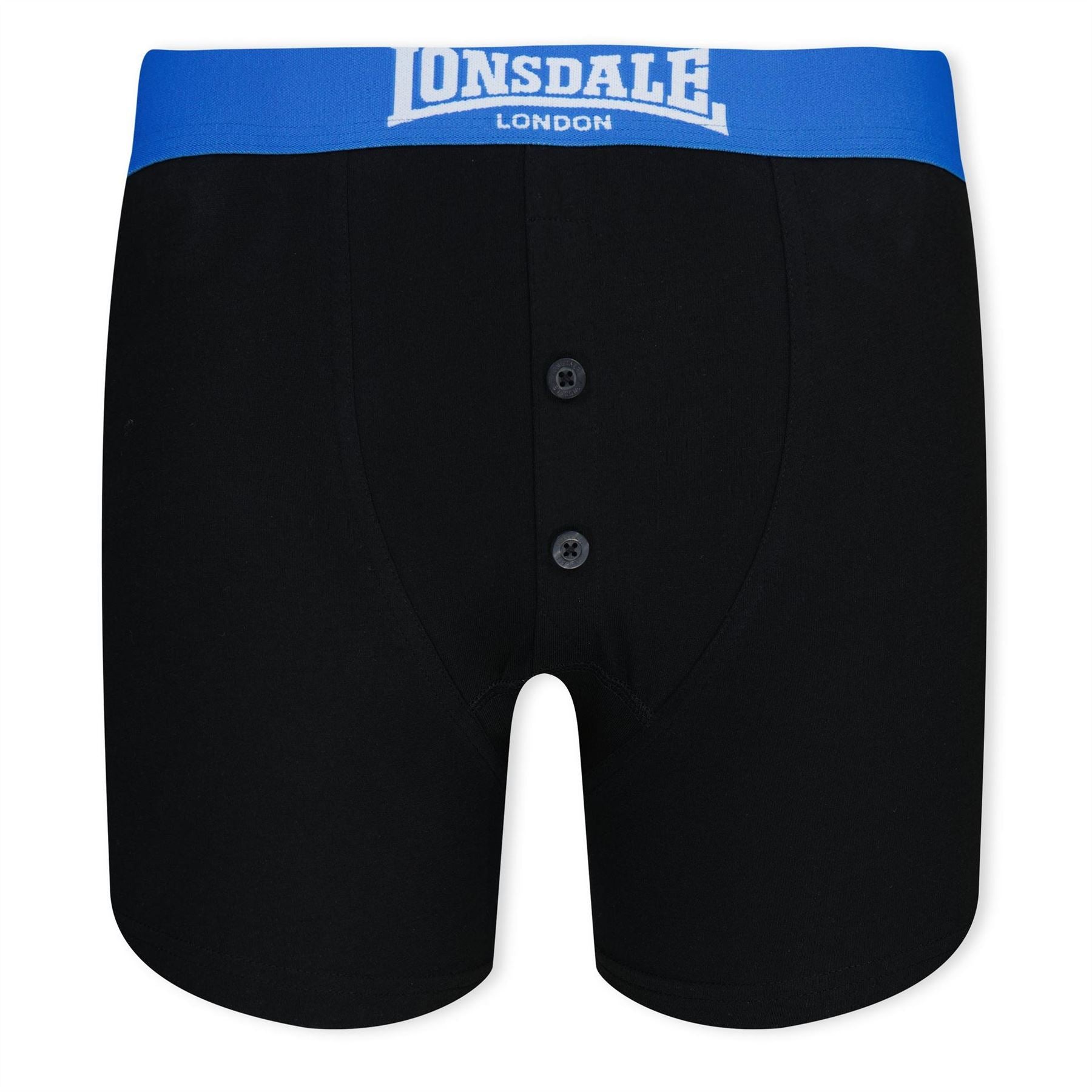 Lonsdale 2 Pack Boxer Shorts Junior