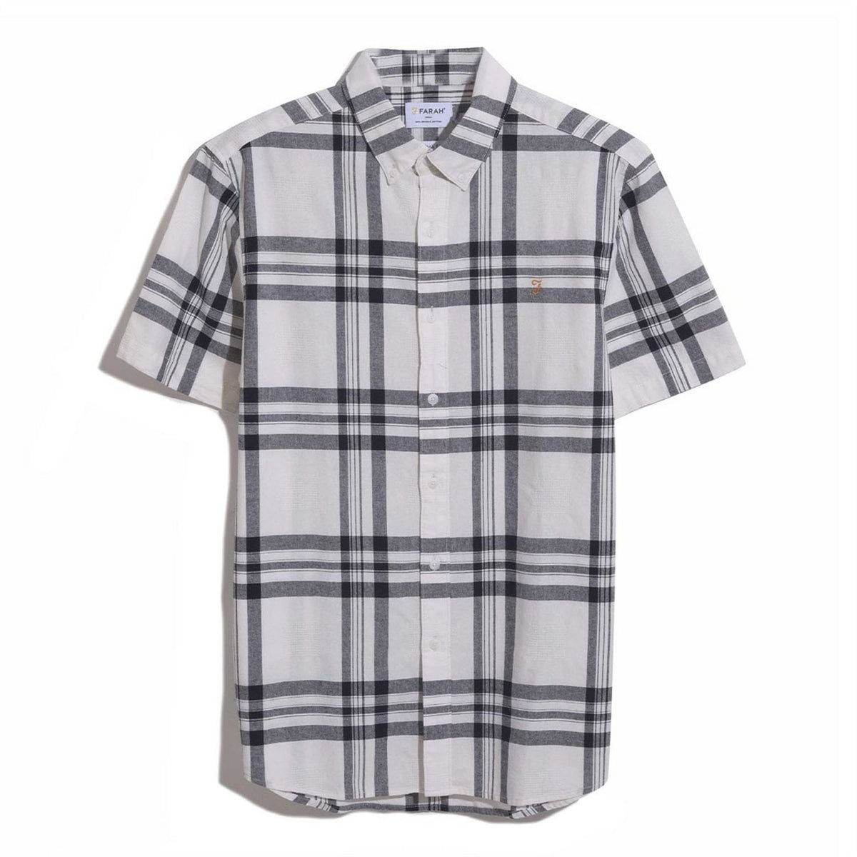Farah Kele Bold Check Short Sleeve Shirt
