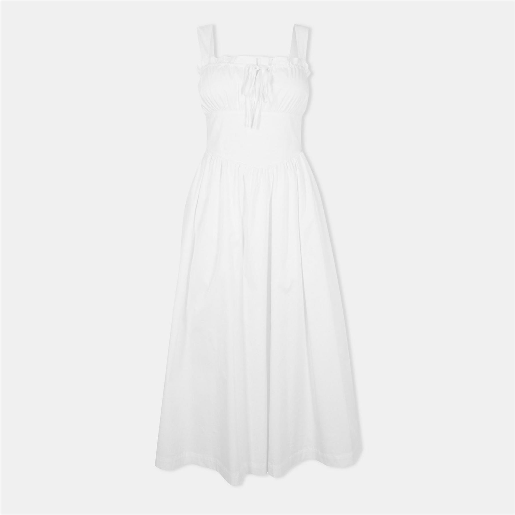 Jack Wills Square Neck Midi A-Line Dress