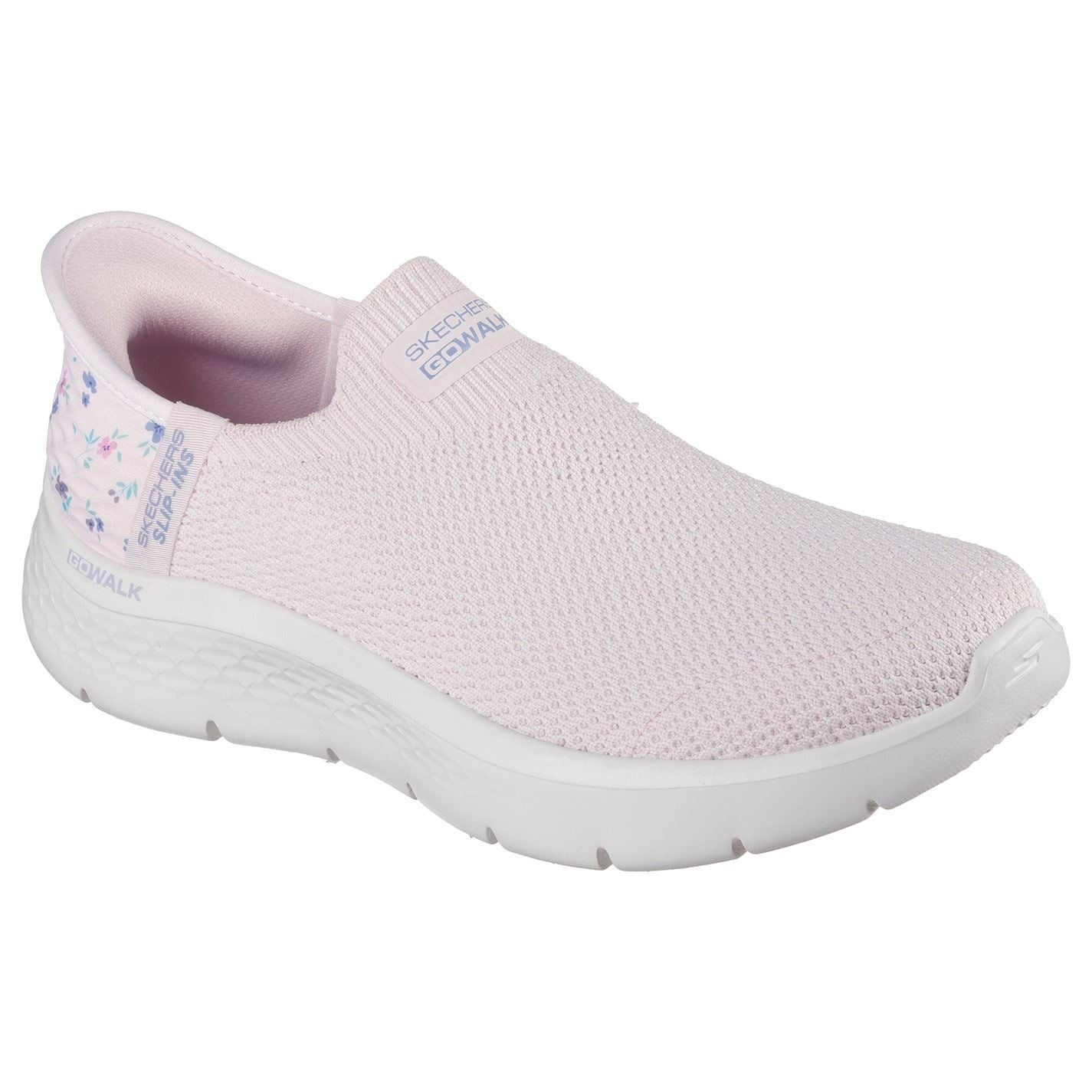 Skechers Go Walk Flex Sunset Rose Slip On Runners