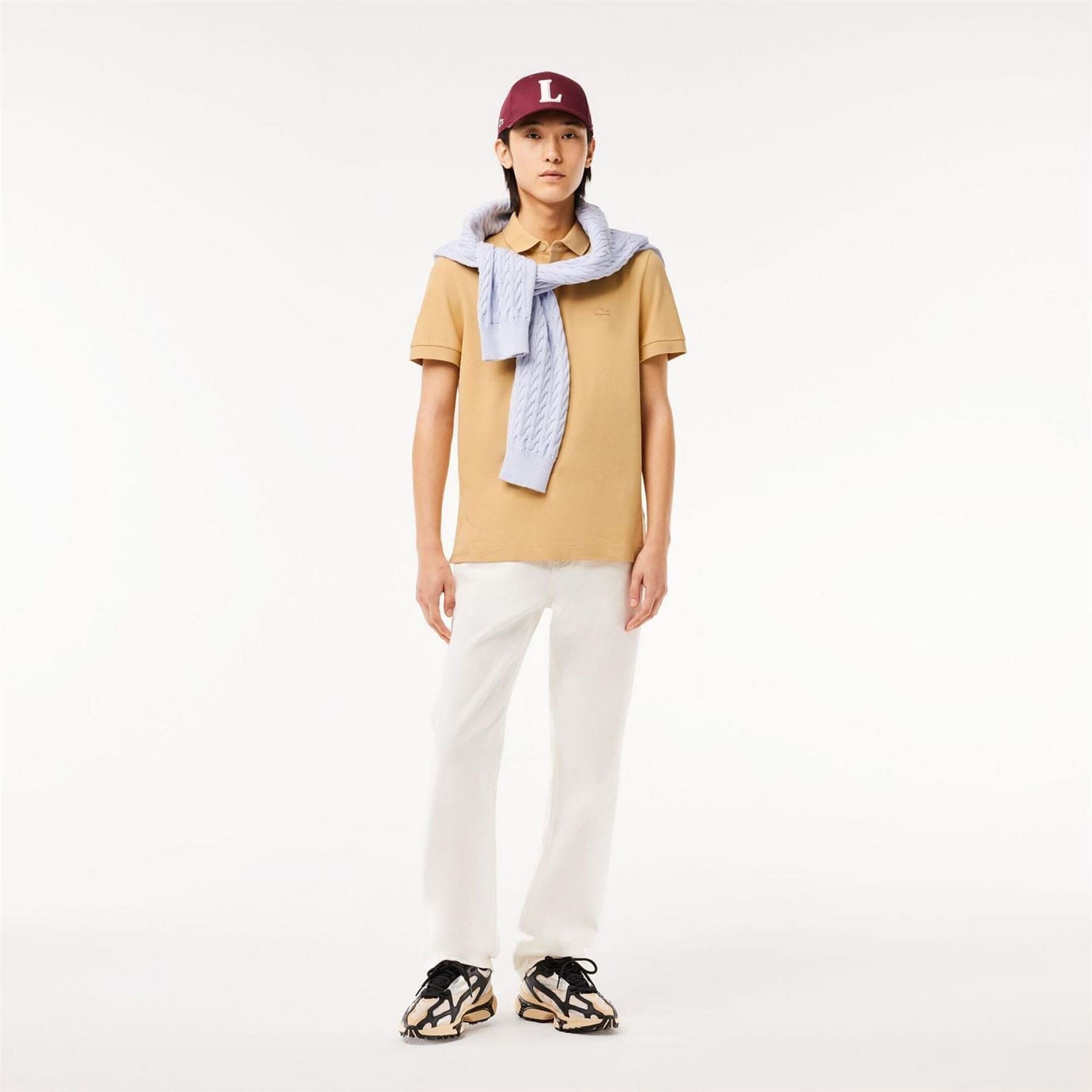 Lacoste Regular Fit Paris Stretch Piqué Polo Shirt