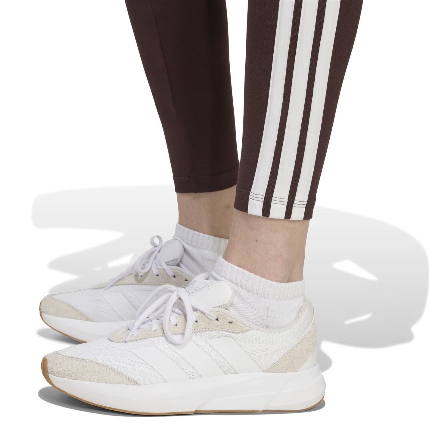adidas Womens Essentials 3 Stripe Leggings