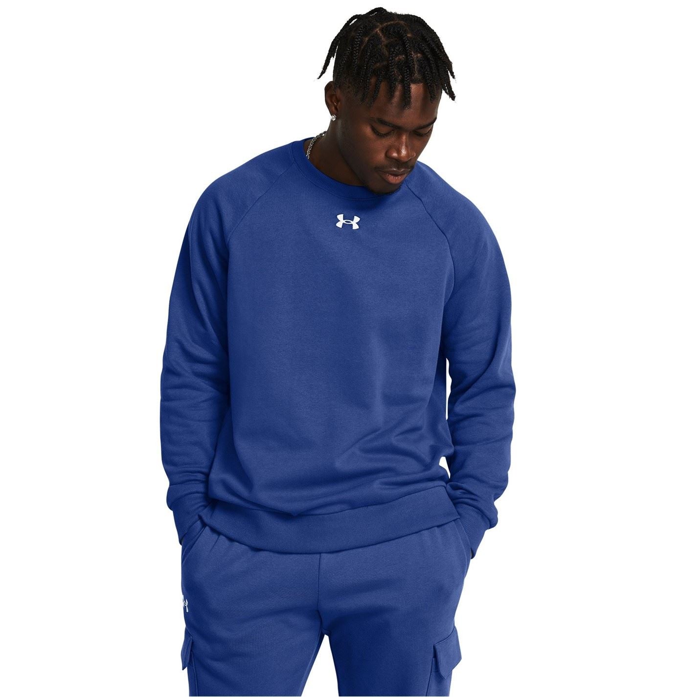 Under Armour Mens Armour Ua Rival Fleece Crew