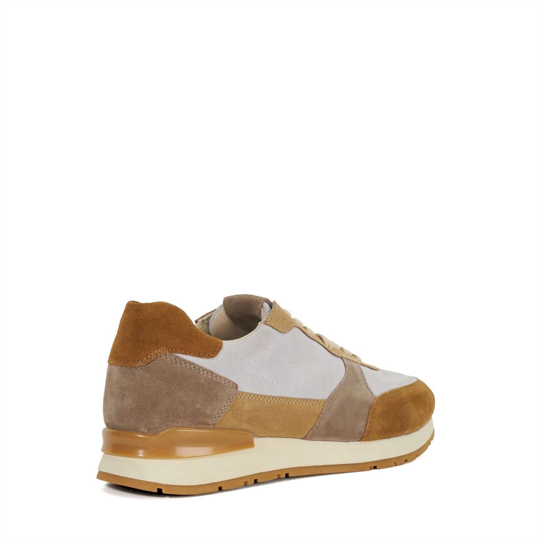 Dune London Treaty Textured Lace Up Trainers
