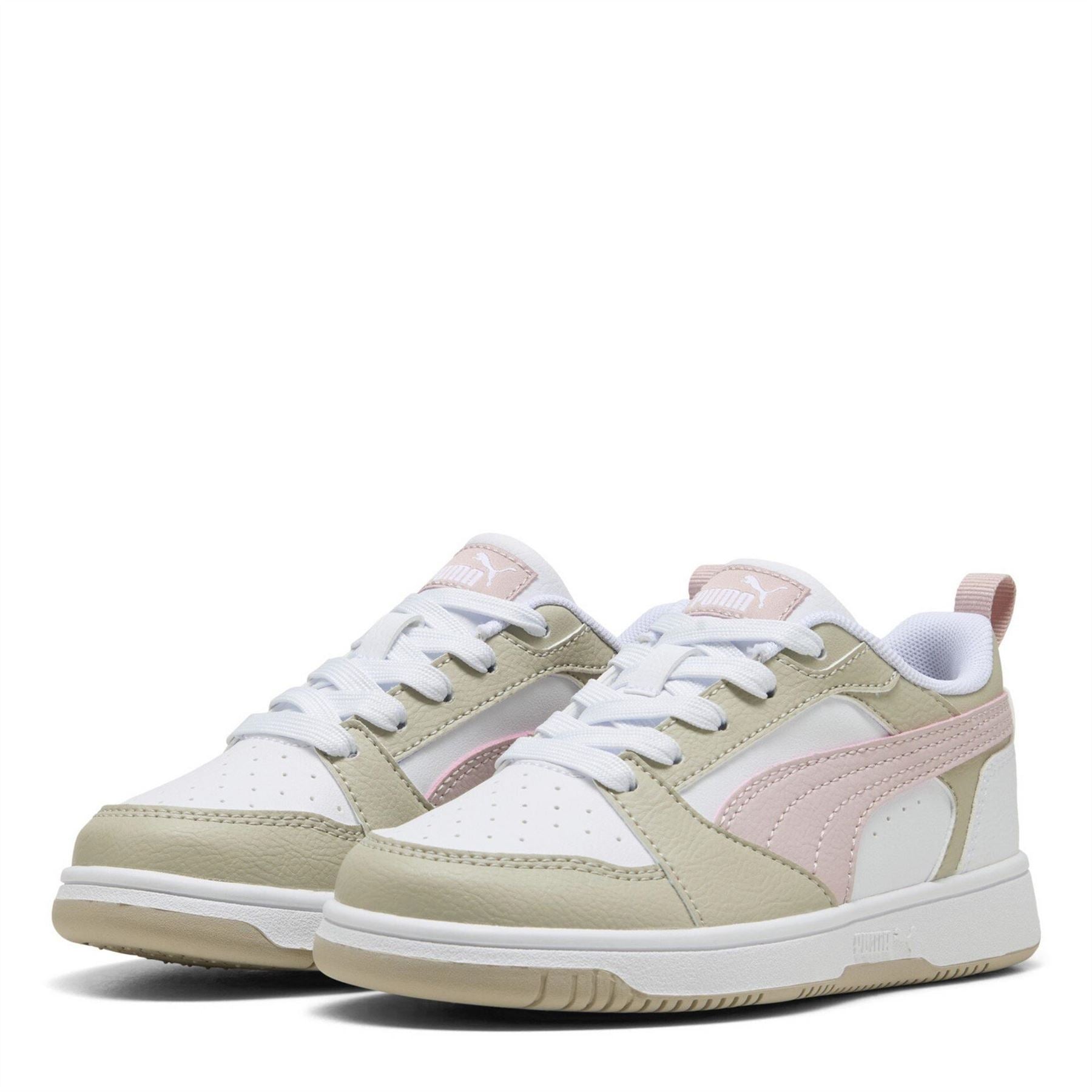 Puma Kids Rebound V6 Low Top Trainers