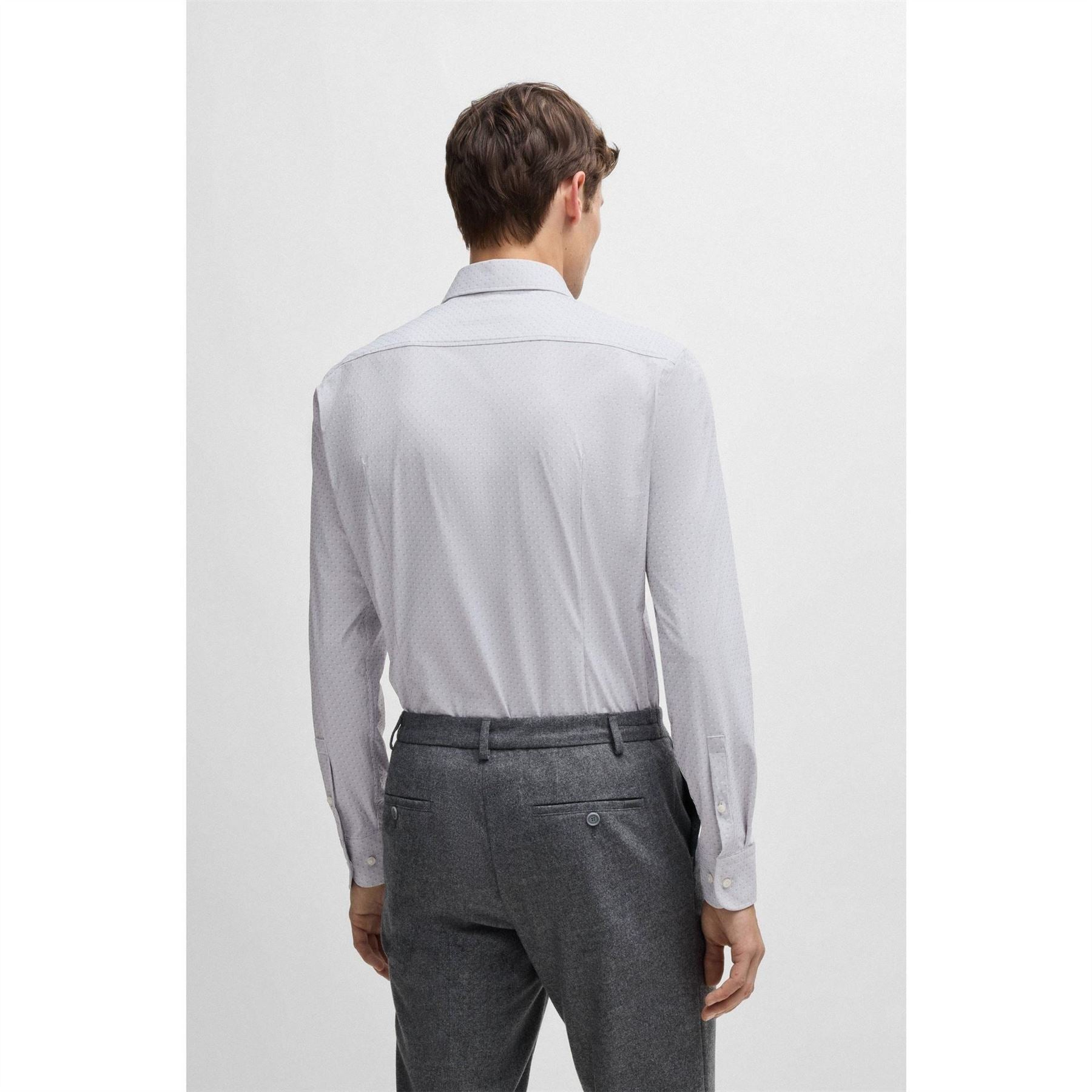 Boss Oxford Regular Fit Long Sleeve Shirt