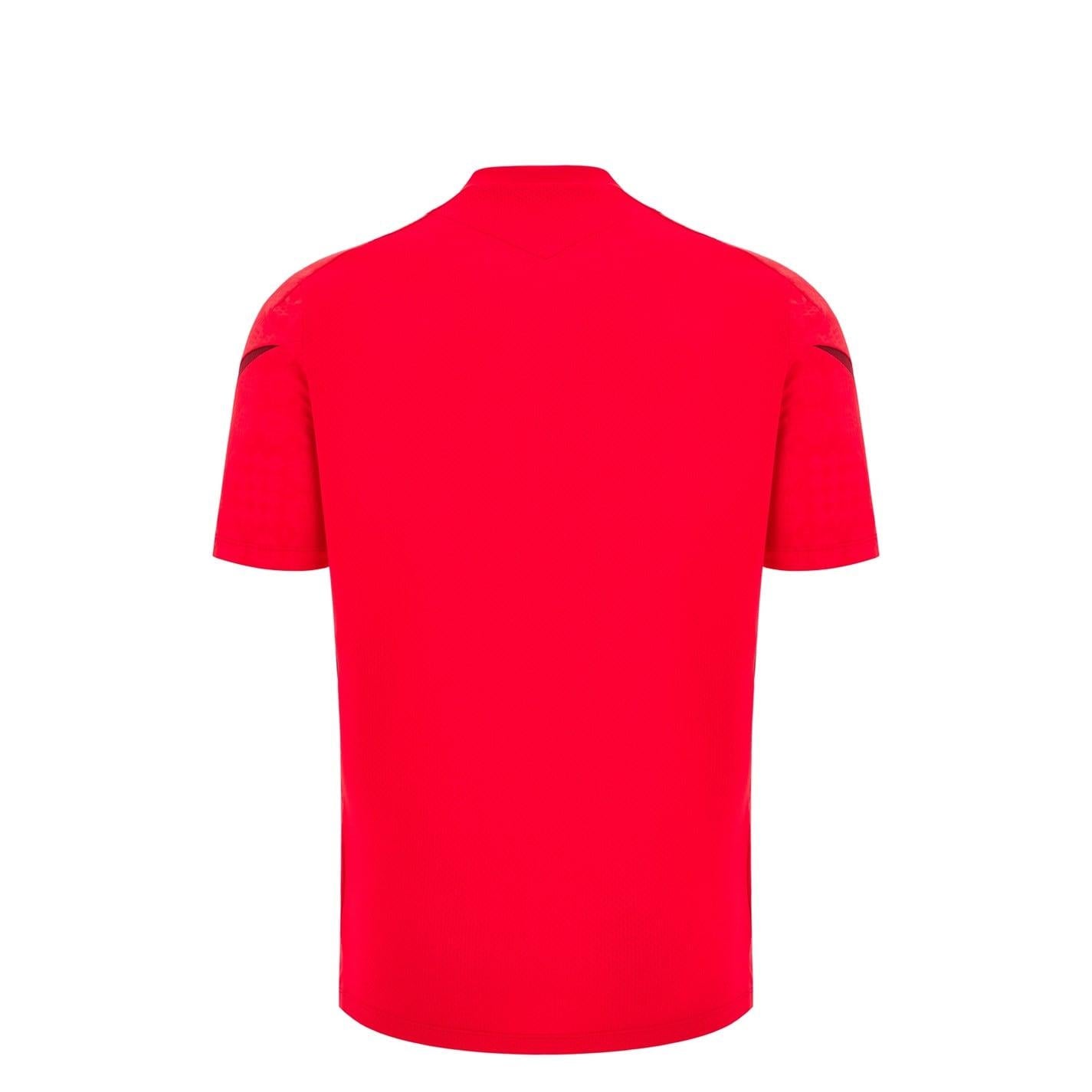 Macron Wales Rugby Training Shirt 2025 Juniors