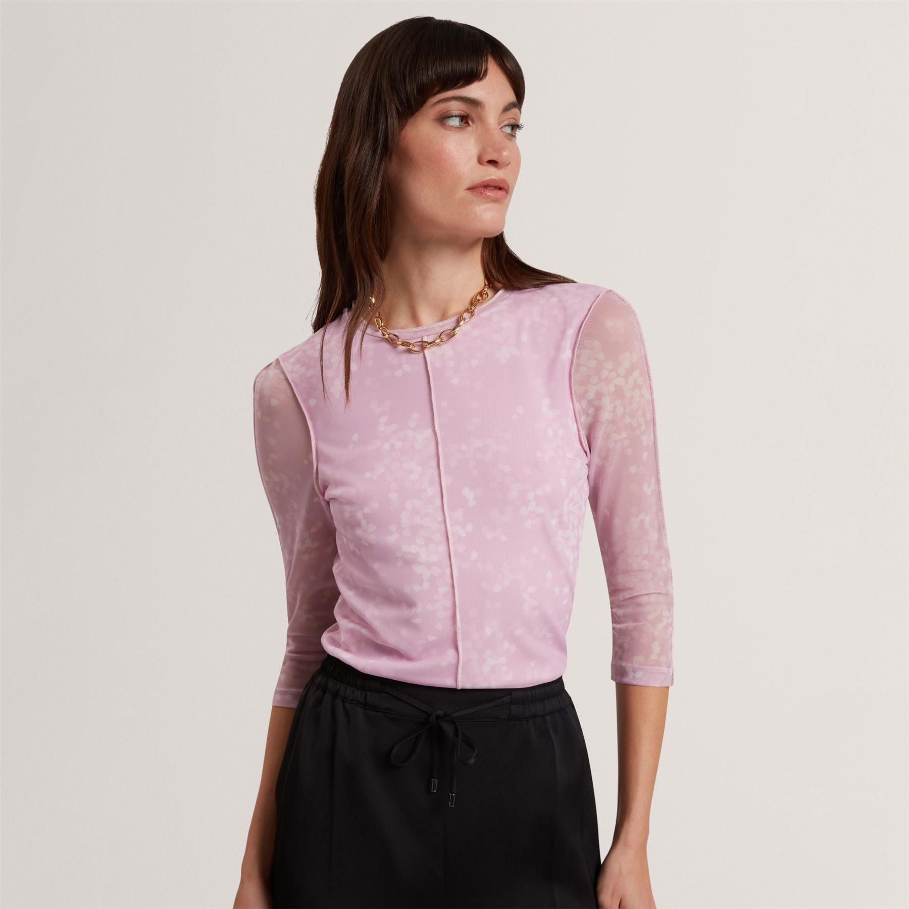 Ted Baker Baker Mesh Print Top